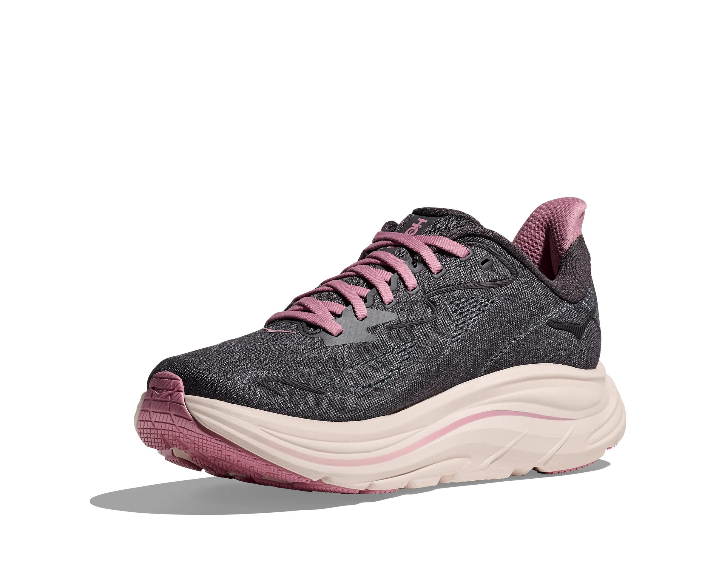 Hoka Womens Clifton 10 - Galaxy/Dried Rose - Neutral - SS26 - Image 6