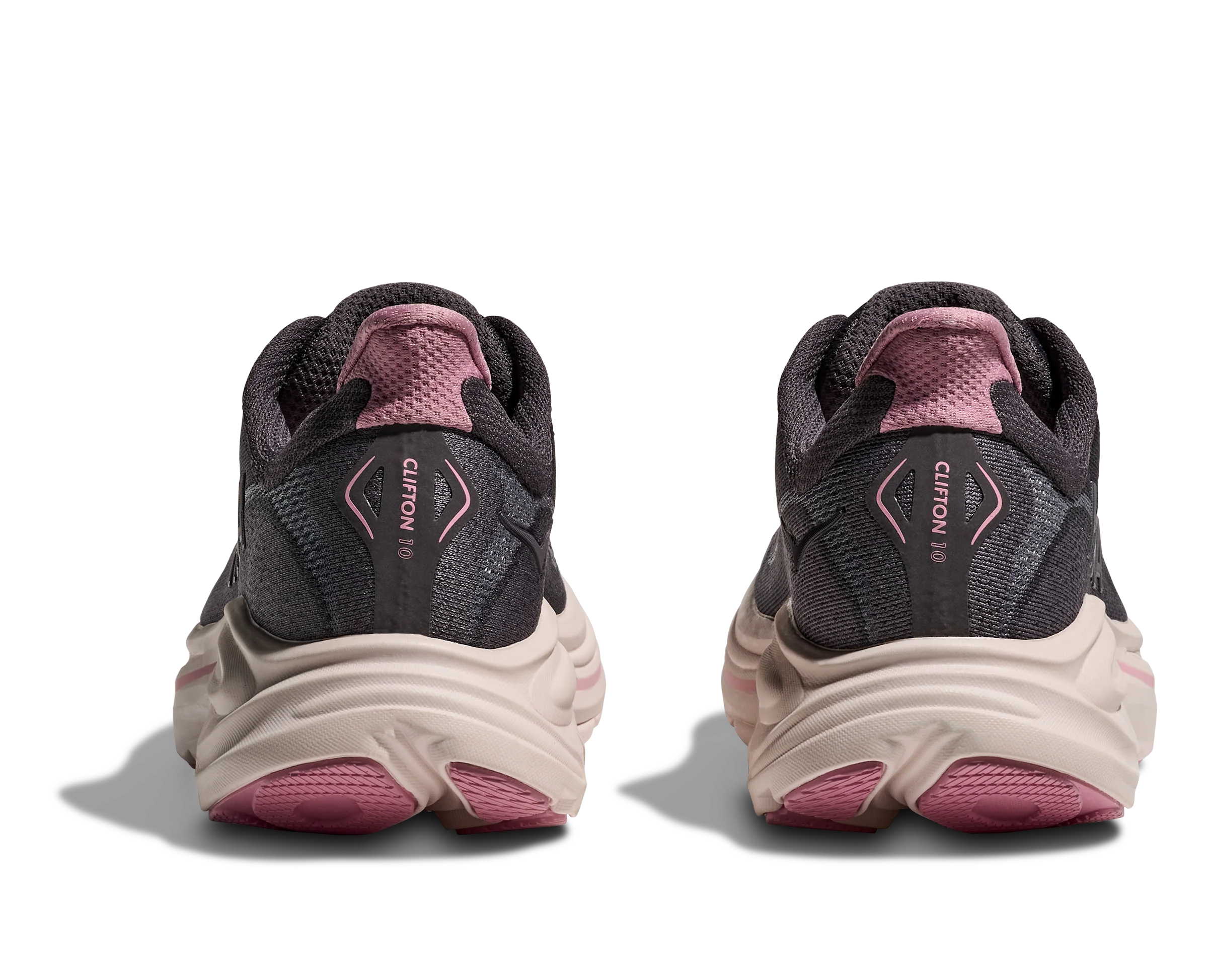 Hoka Womens Clifton 10 - Galaxy/Dried Rose - Neutral - SS26 - Image 8