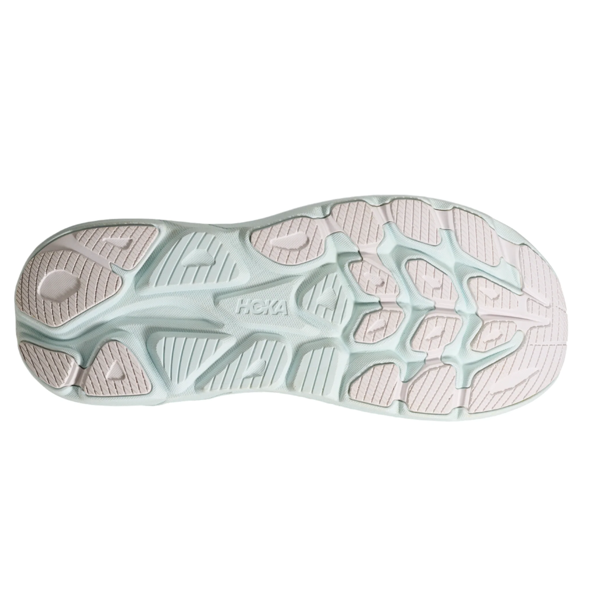 Hoka Womens Clifton 10 - White/Cielo Blue - Neutral - SS25 - Image 2