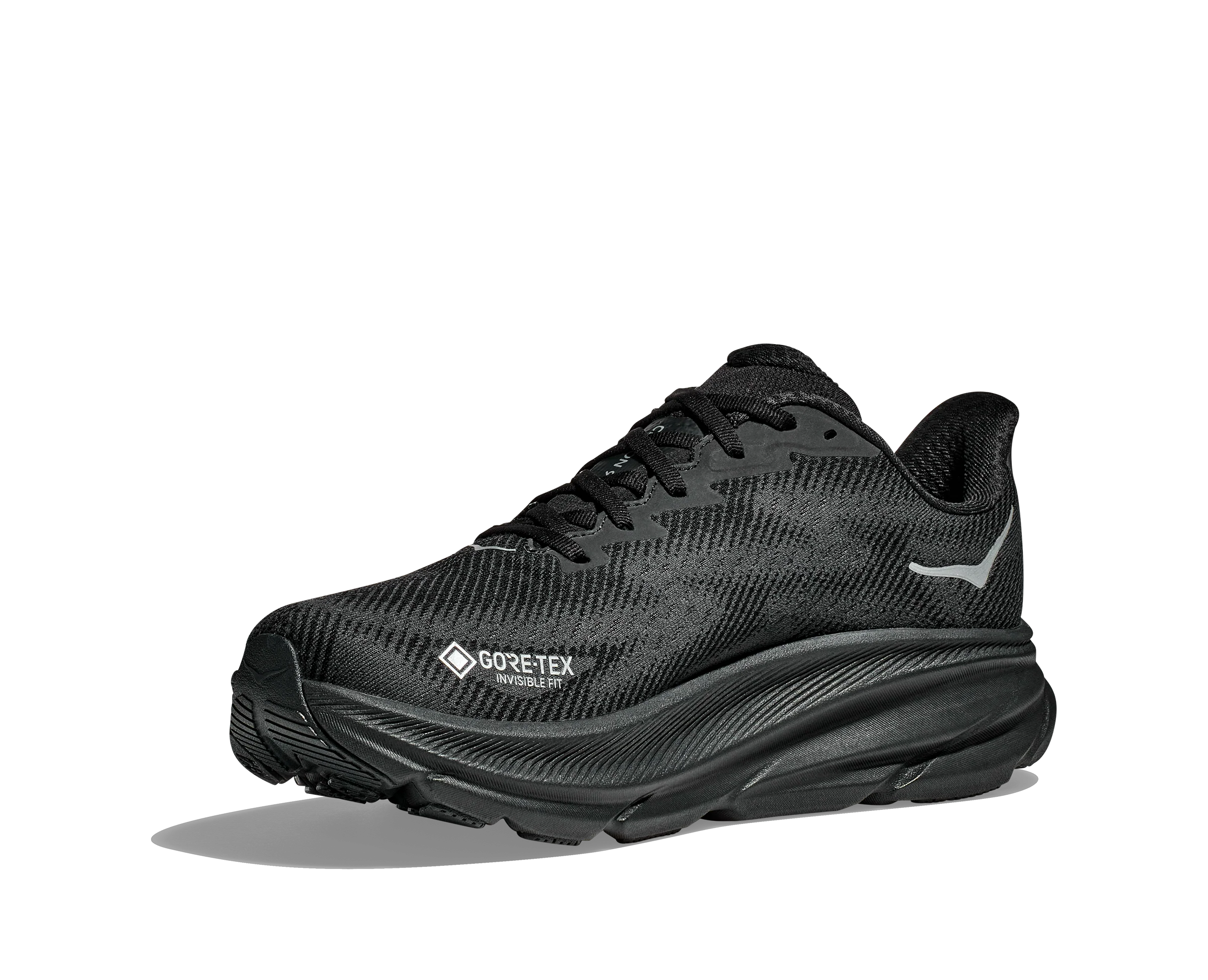Hoka Womens Clifton 9 GTX - Black/Black - Neutral - Image 5