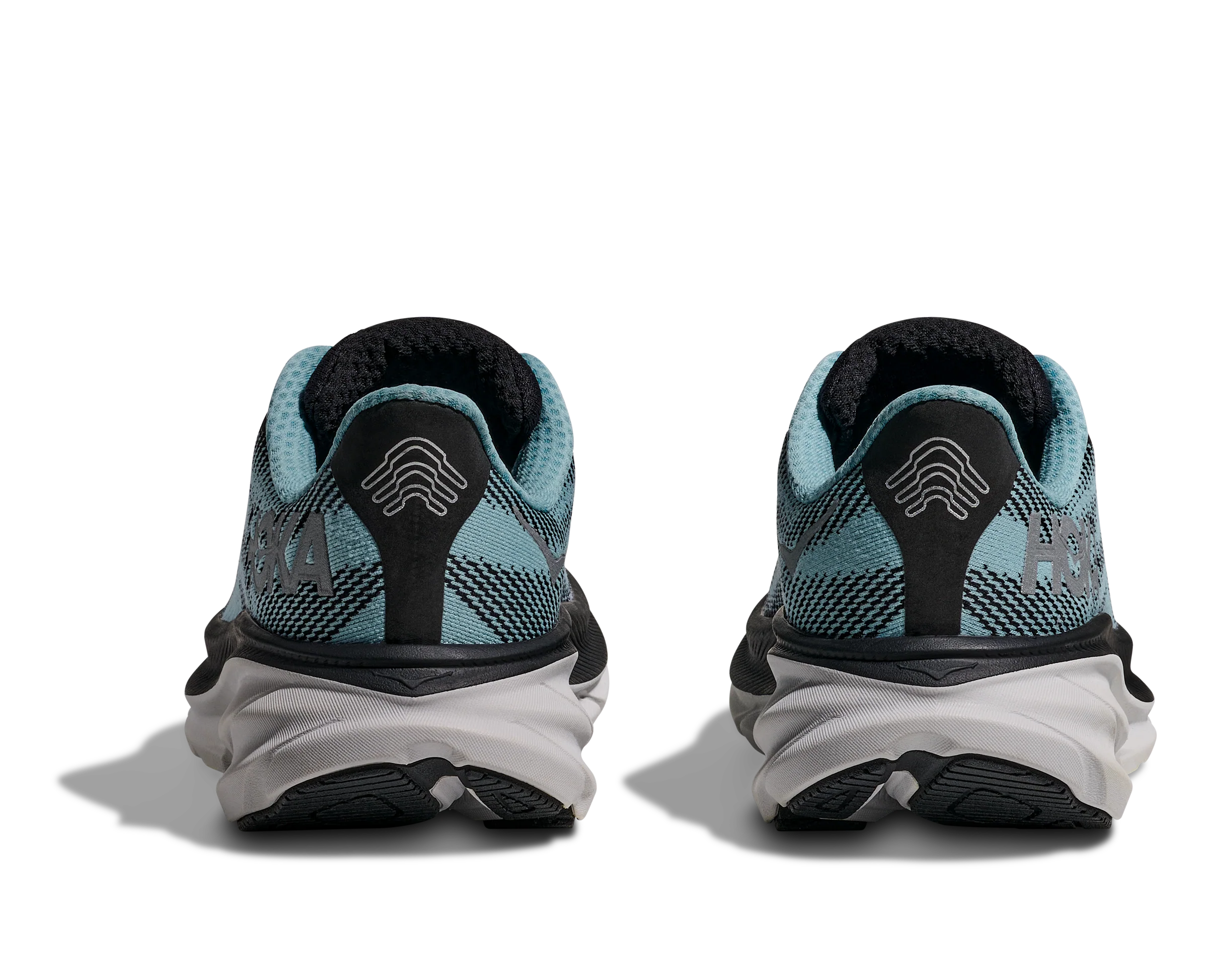 Hoka Womens Clifton 9 GTX - Black/Raindrop - Neutral - AW25 - Image 4