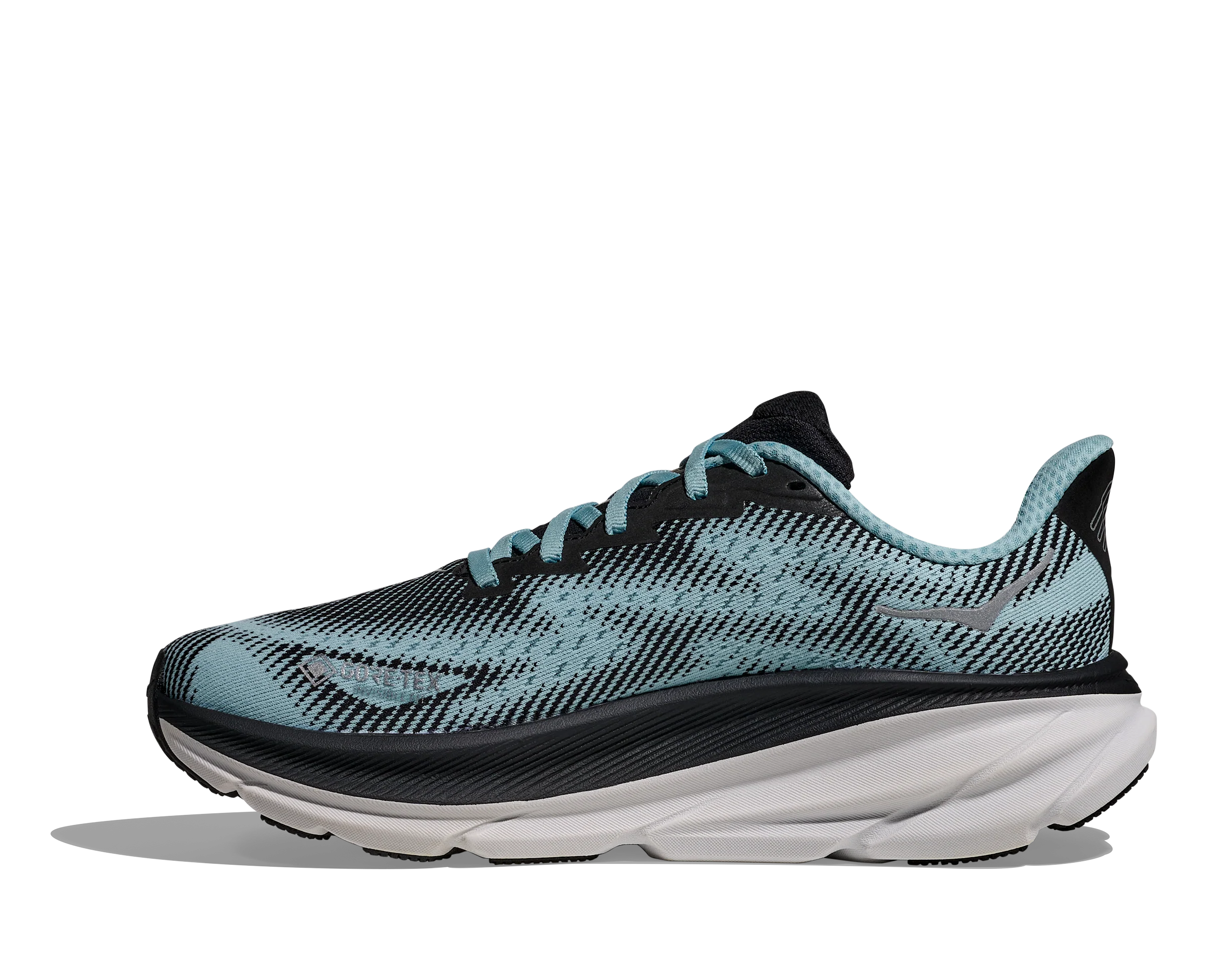 Hoka Womens Clifton 9 GTX - Black/Raindrop - Neutral - AW25 - Image 6