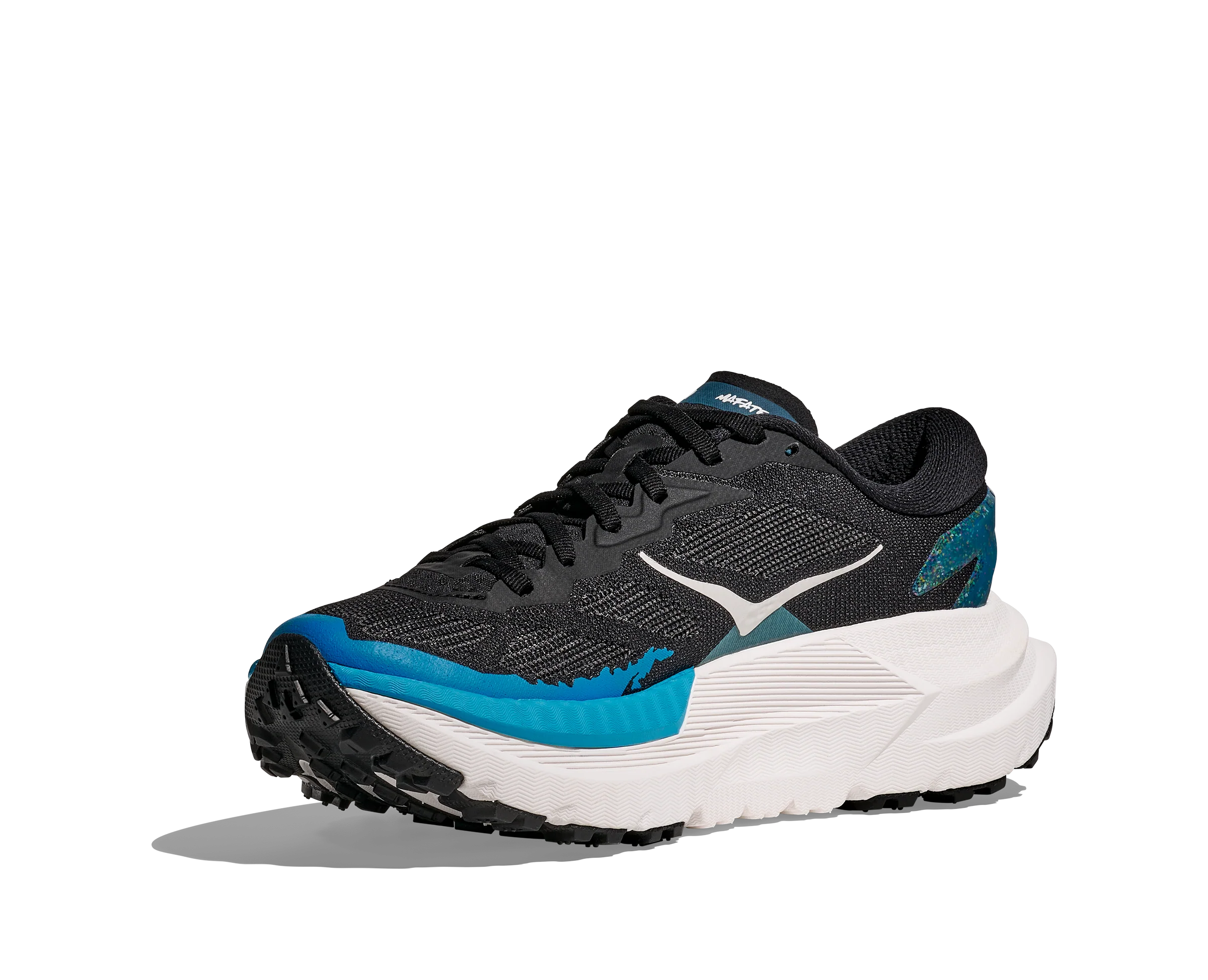 Hoka Womens Mafate X - Black/Skyward Blue - Trail - AW25 - Image 4