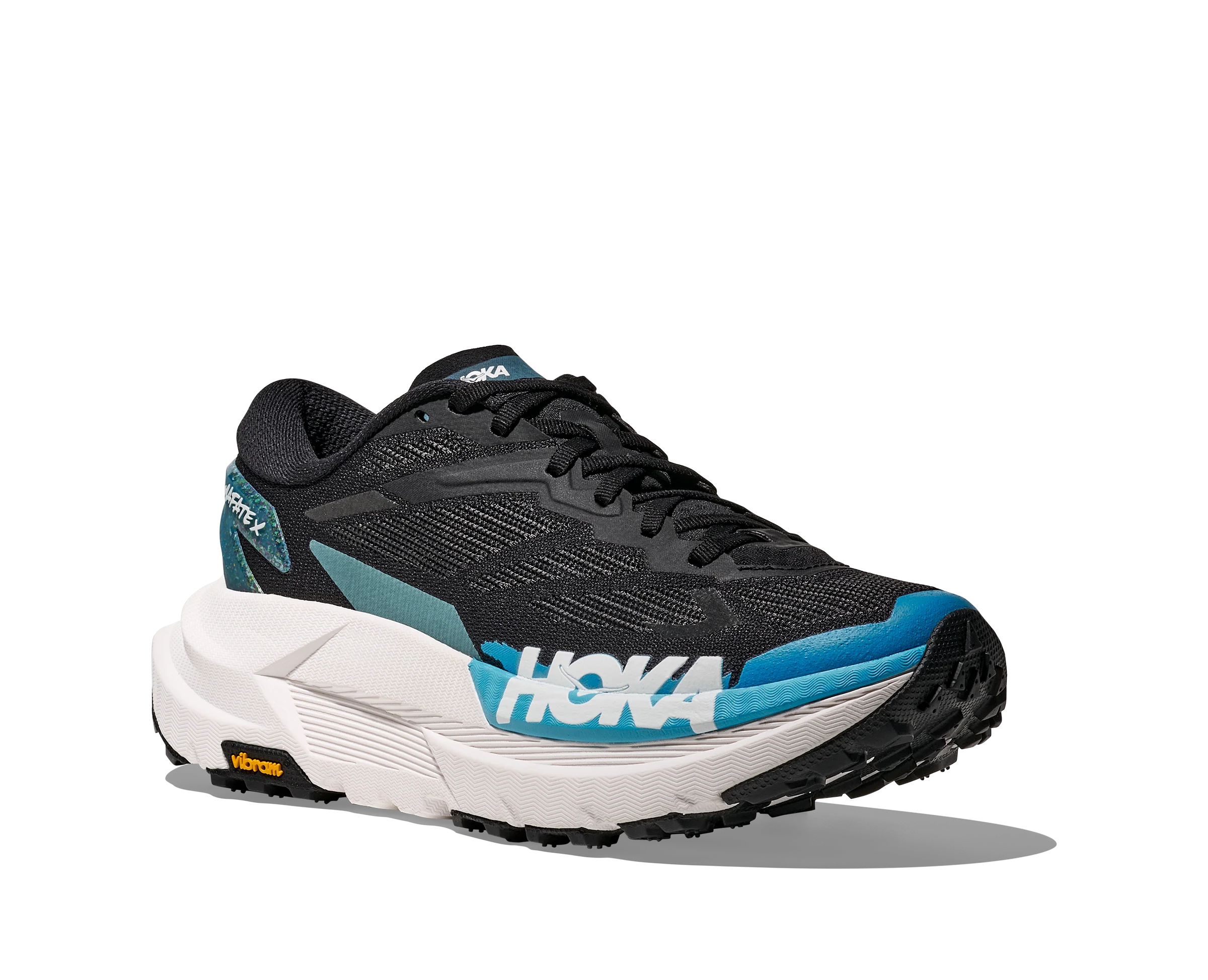 Hoka Womens Mafate X - Black/Skyward Blue - Trail - AW25 - Image 7