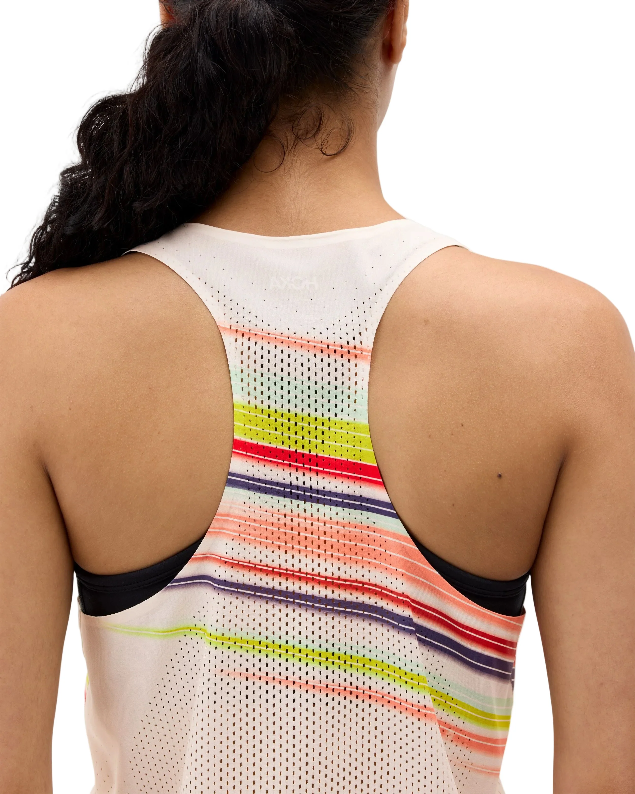 Hoka Womens Race Day Singlet - Alabaster Flare - SS26 - Image 4