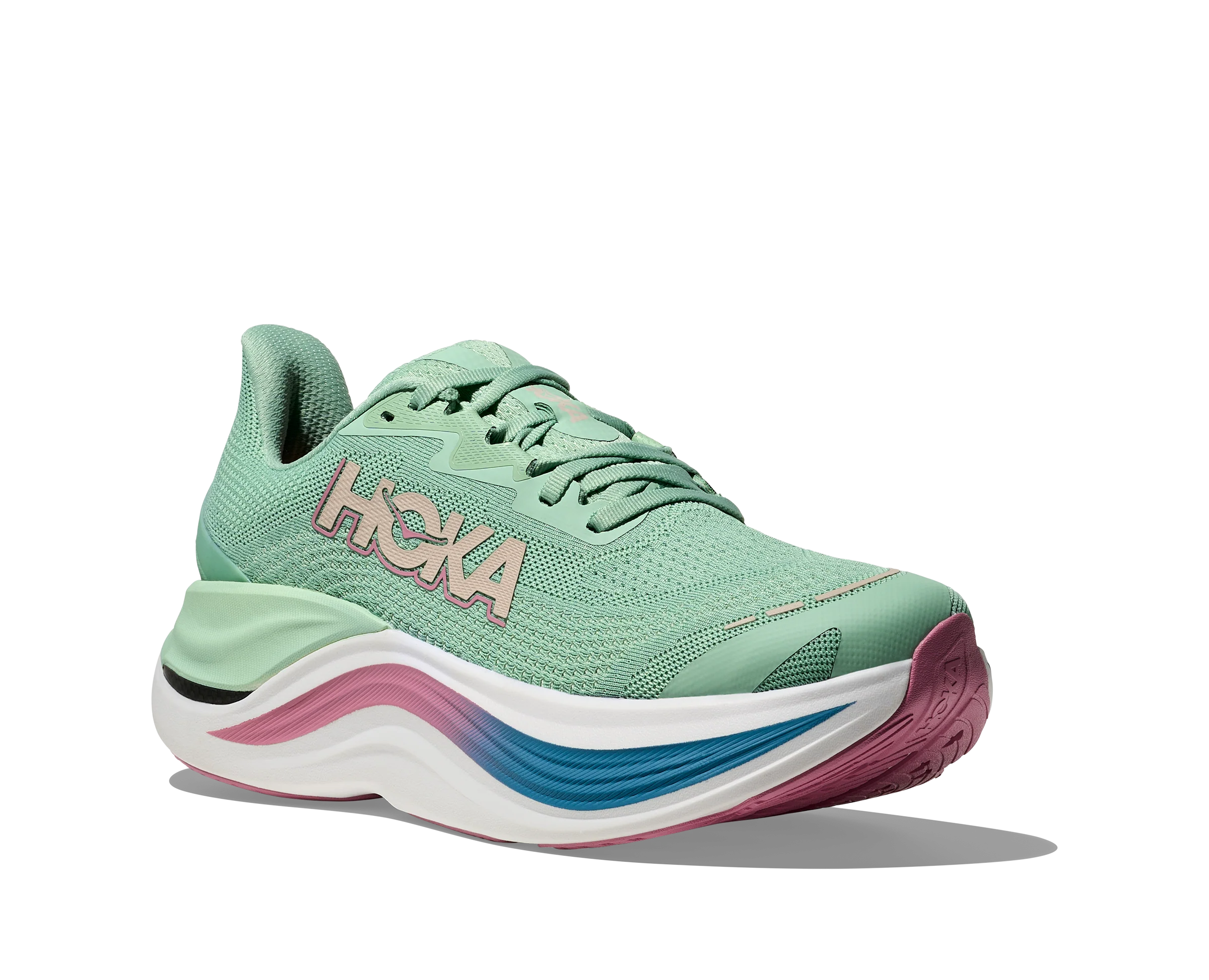 Hoka Womens Skyward X - Jadeite/Dried Rose - Neutral - AW25 - Image 6