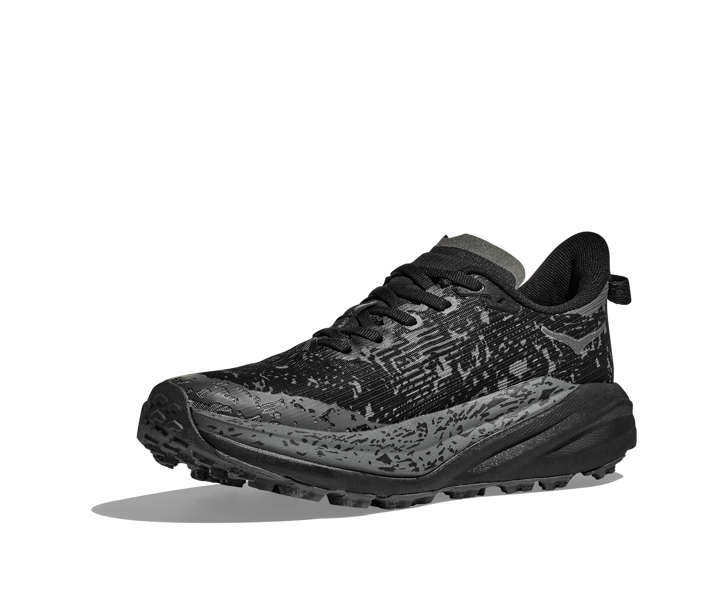 Hoka Womens Speedgoat 6 GTX - Black/Outer Orbit - Trail - Image 5