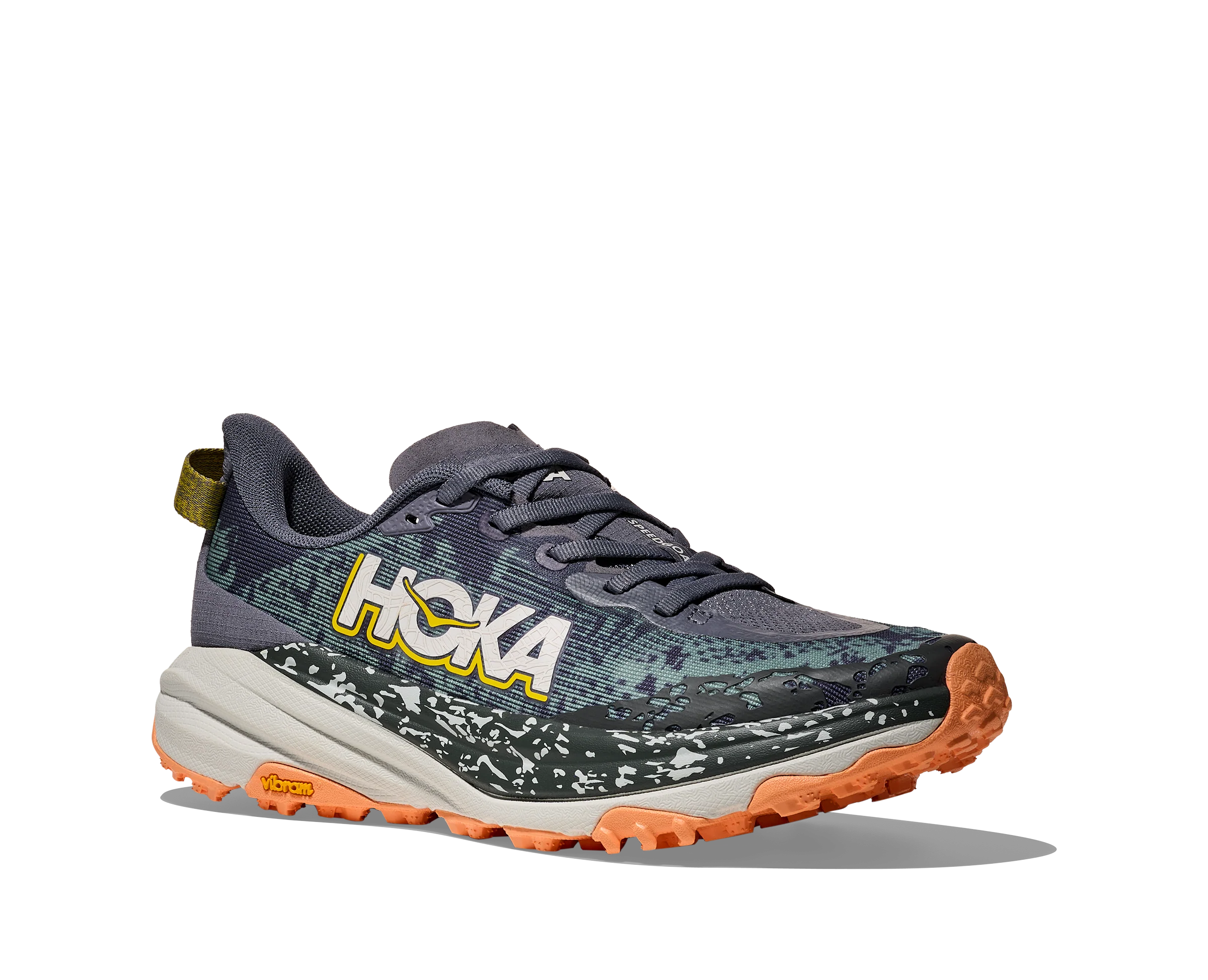 Hoka Womens Speedgoat 6 - Grey Skies/Cosmic Grey - Trail - AW25 - Image 5