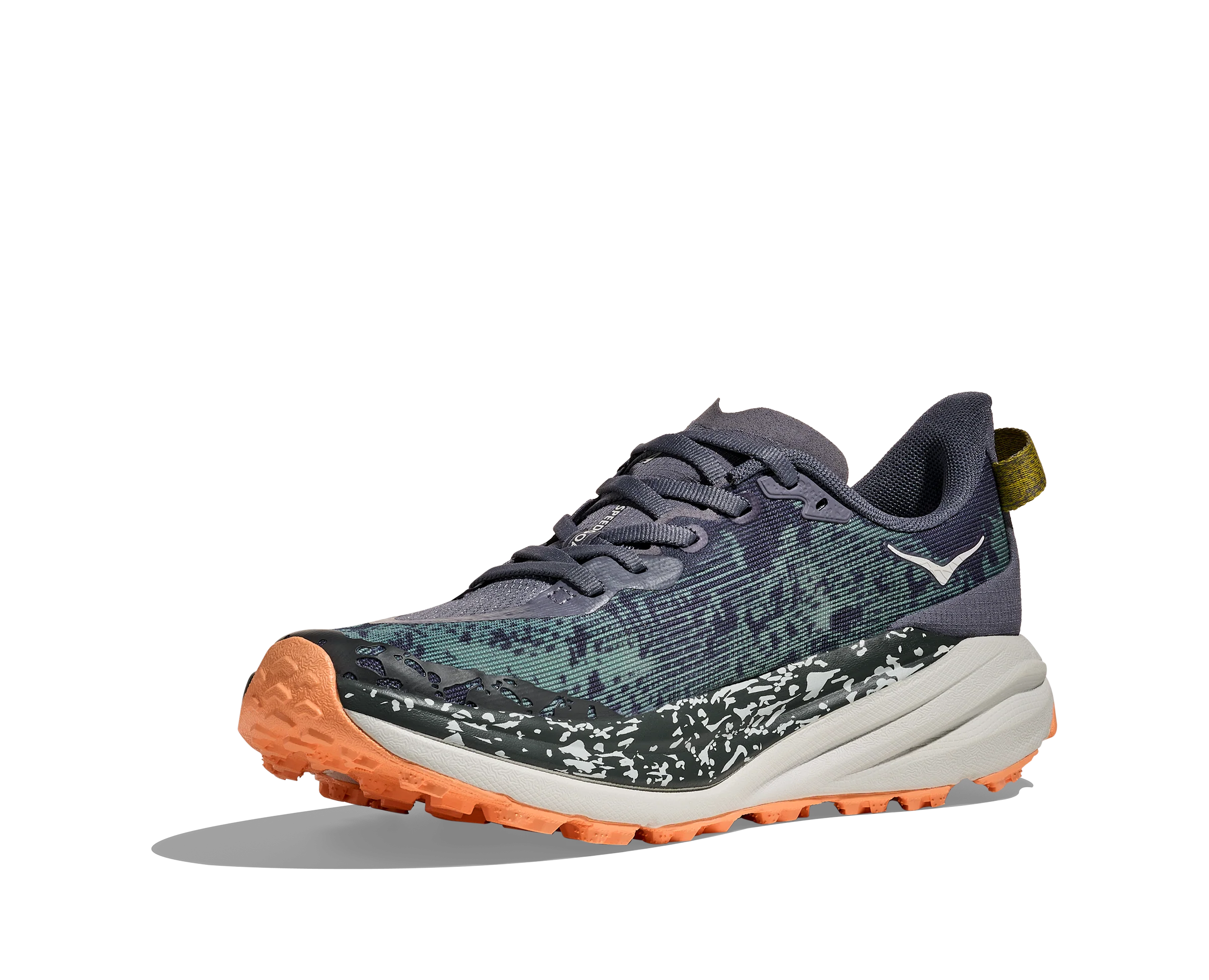 Hoka Womens Speedgoat 6 - Grey Skies/Cosmic Grey - Trail - AW25 - Image 6
