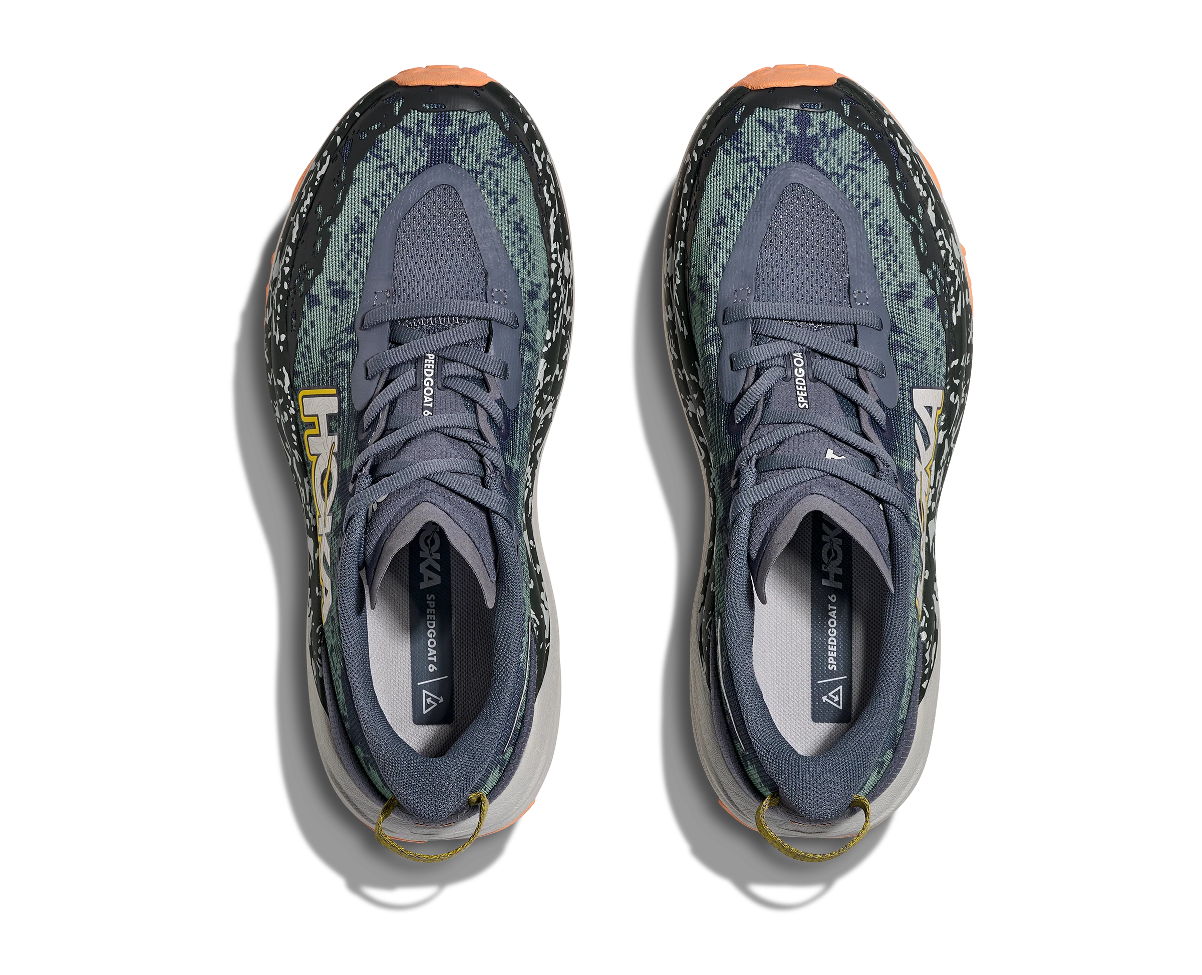 Hoka Womens Speedgoat 6 - Grey Skies/Cosmic Grey - Trail - AW25 - Image 4