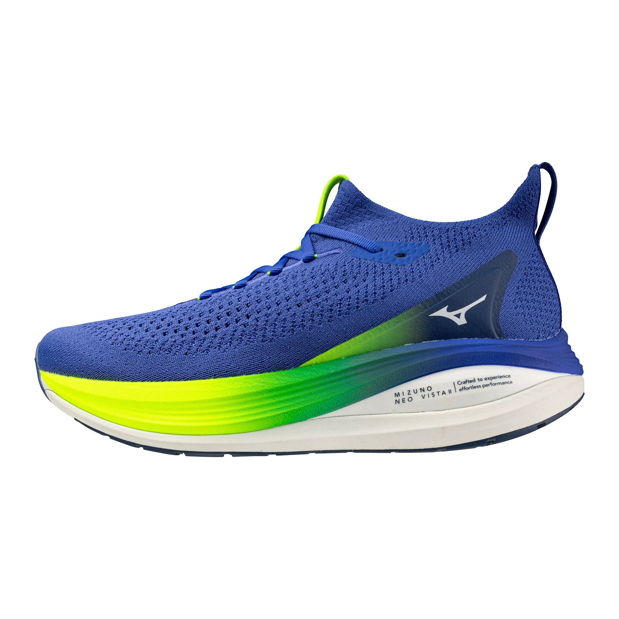 Mizuno Mens Neo Vista 2 - Dazzling Blue/White/Lightning Yellow - Neutral - SS26 - Image 10