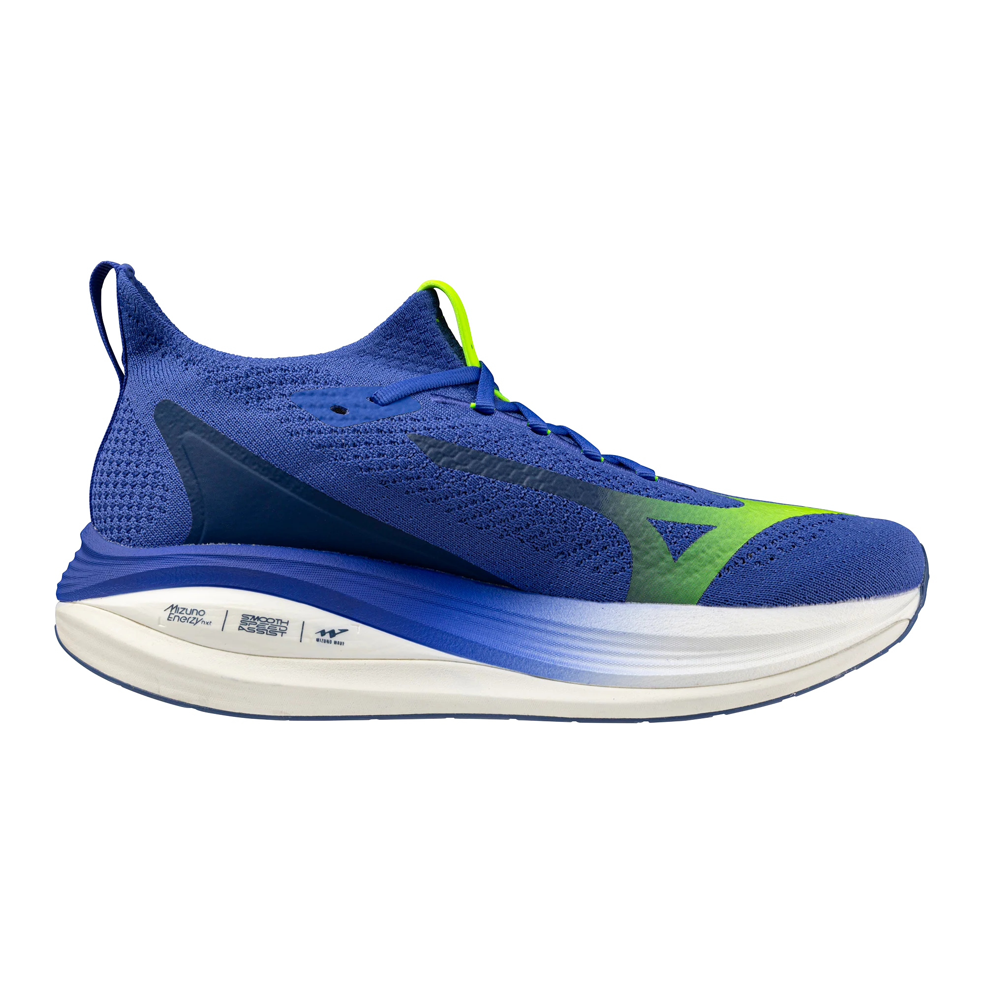 Mizuno Mens Neo Vista 2 - Dazzling Blue/White/Lightning Yellow - Neutral - SS26 - Image 9