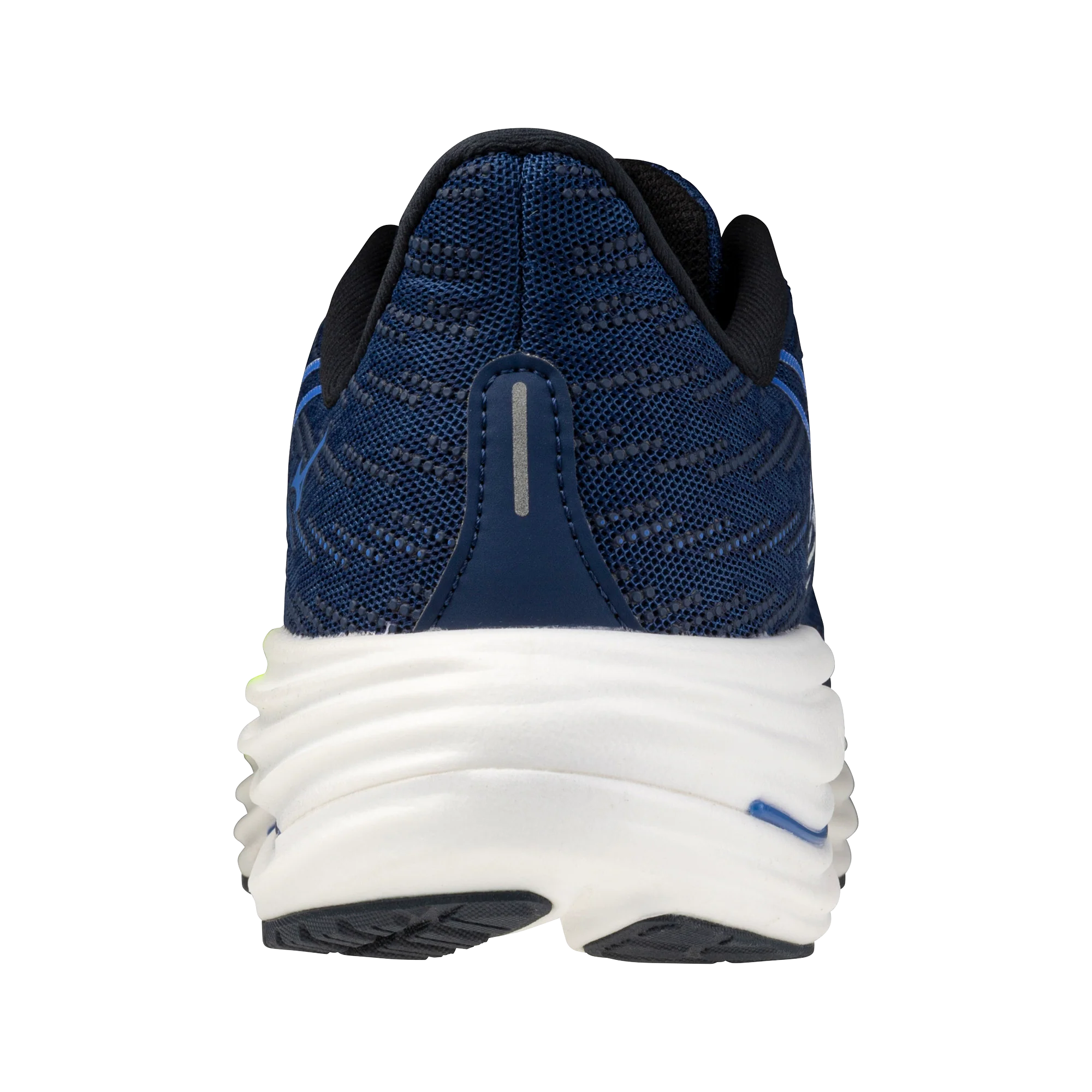 Mizuno Mens Wave Rider 29 - Estate Blue/White/Lightning Yellow - Neutral - SS26 - Image 5