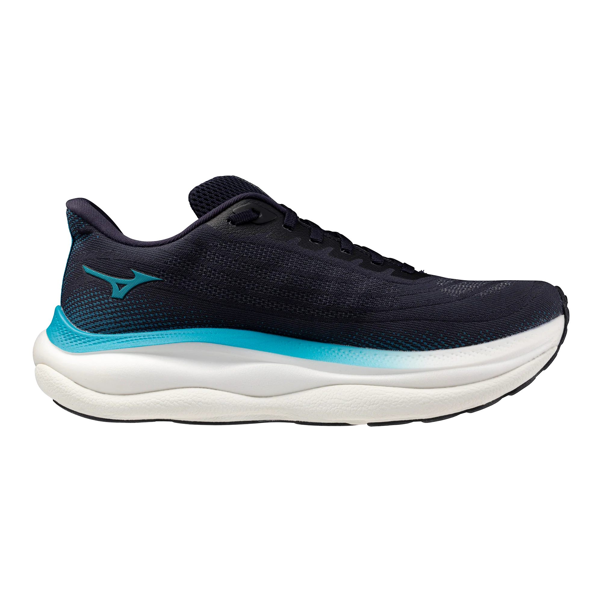 Mizuno Mens Wave Sky 9 - Baritone Blue/Citrus/Capri Breeze - Neutral - AW25 - Image 8
