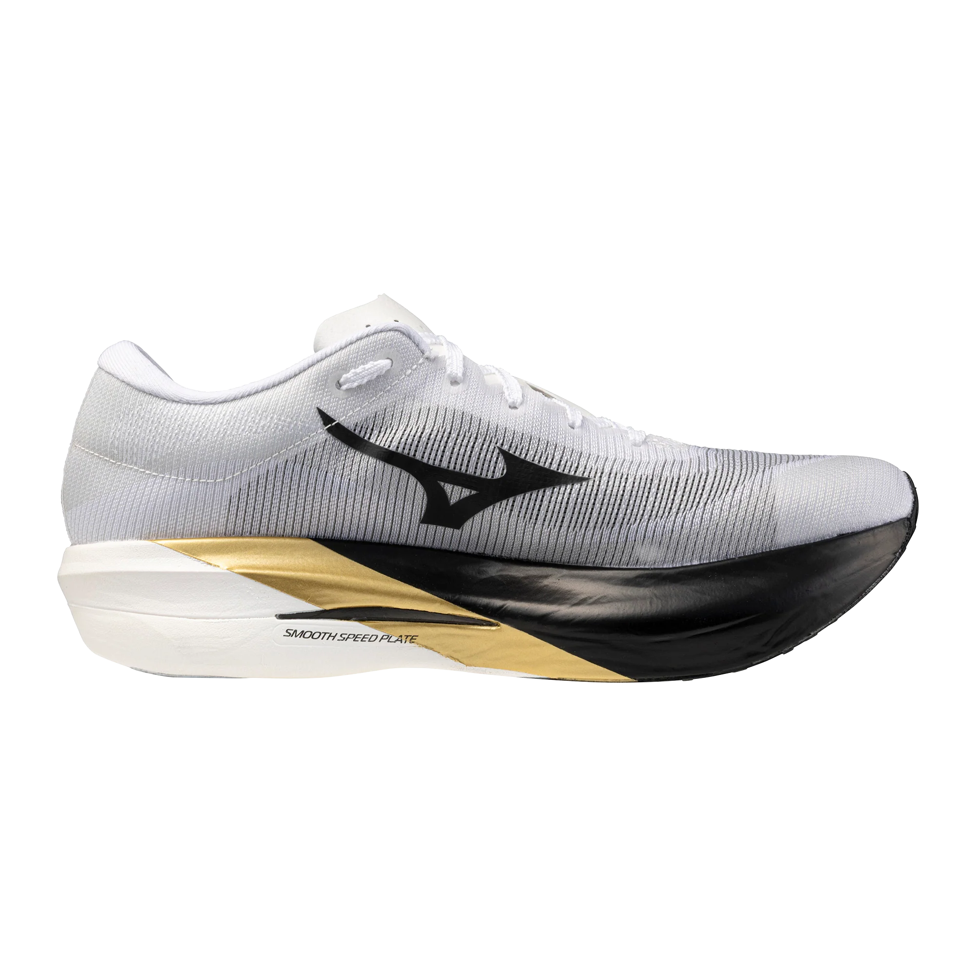 Mizuno Unisex Hyperwarp Elite Origami - White/Black/Gold - Neutral - SS26 - Image 7