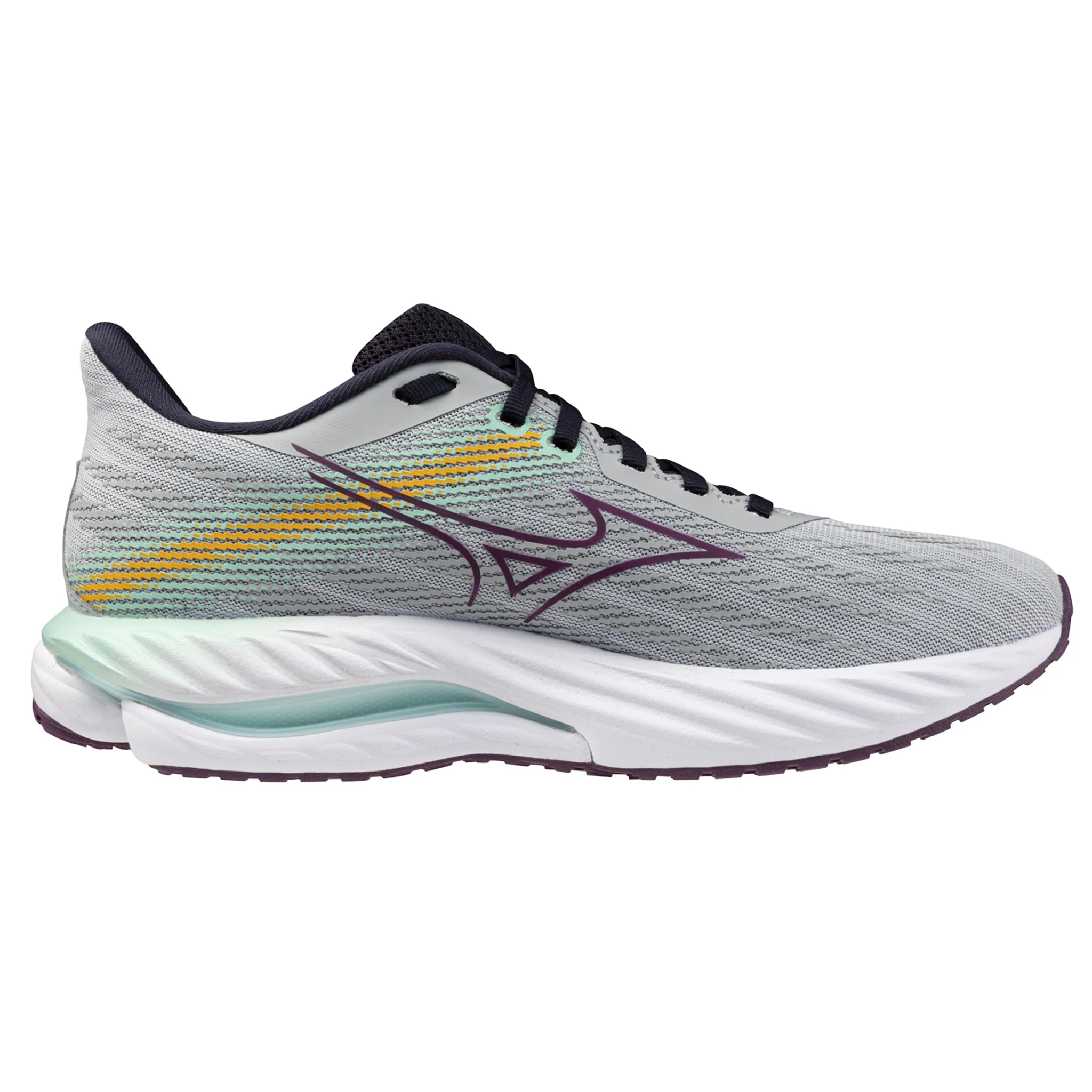 Mizuno Womens Wave Inspire 21 - Pearl Blue/Dark Purple/Ice Green - Stability