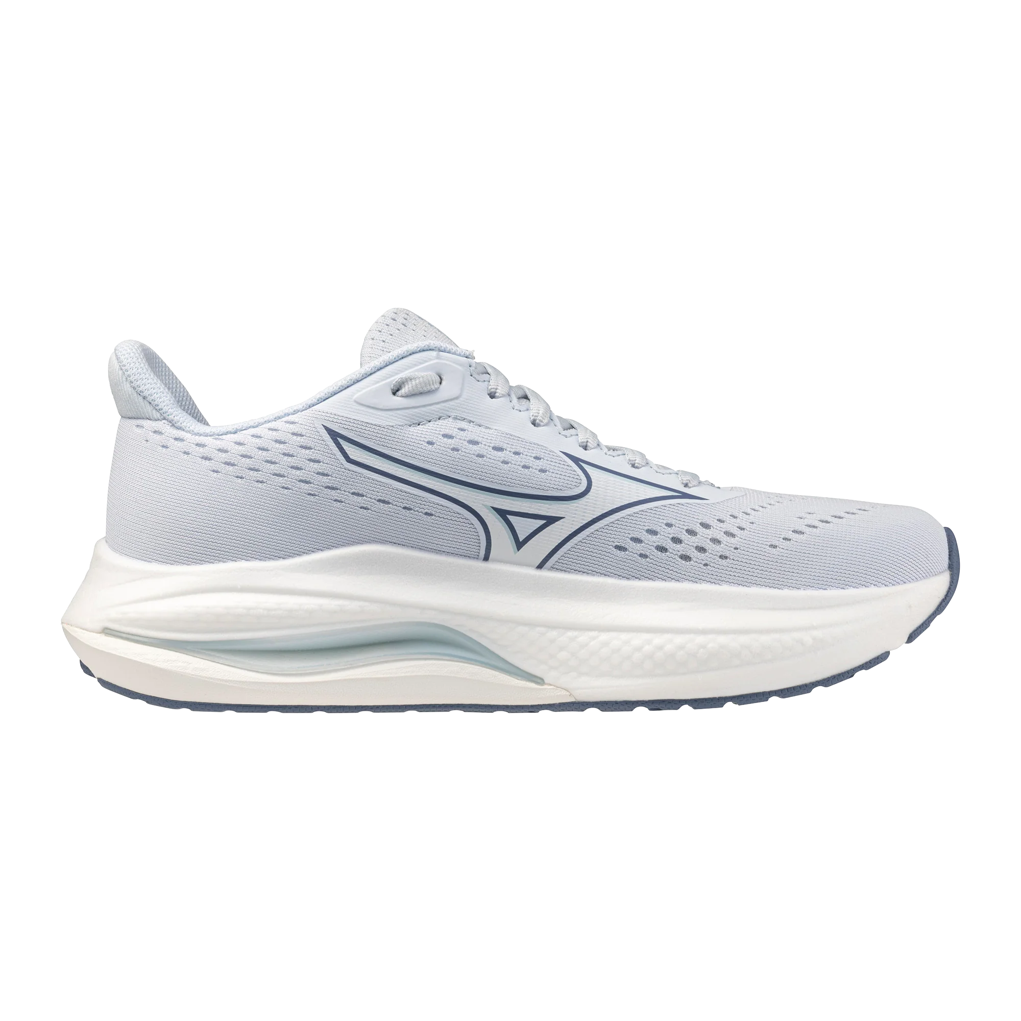 Mizuno Womens Wave Inspire 22 - Ancient Water/White/Ice Water - Stability - SS26 - Image 4