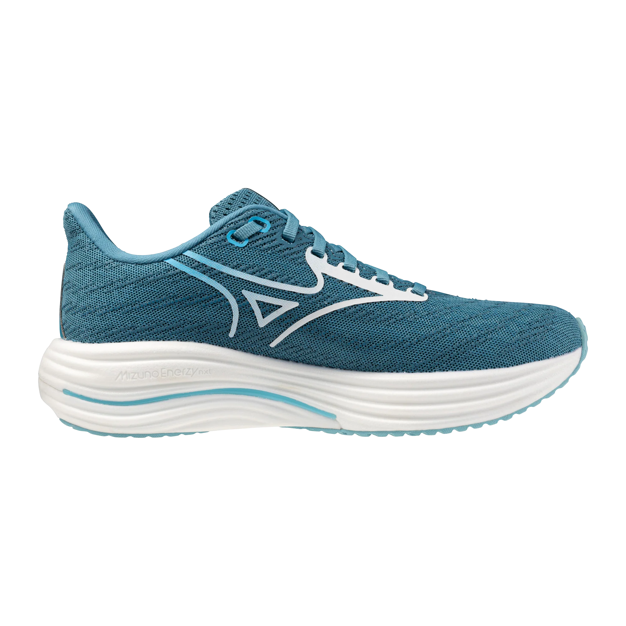 Mizuno Womens Wave Rider 29 - Larkspur/White/Pinkesque - Neutral - SS26 - Image 4