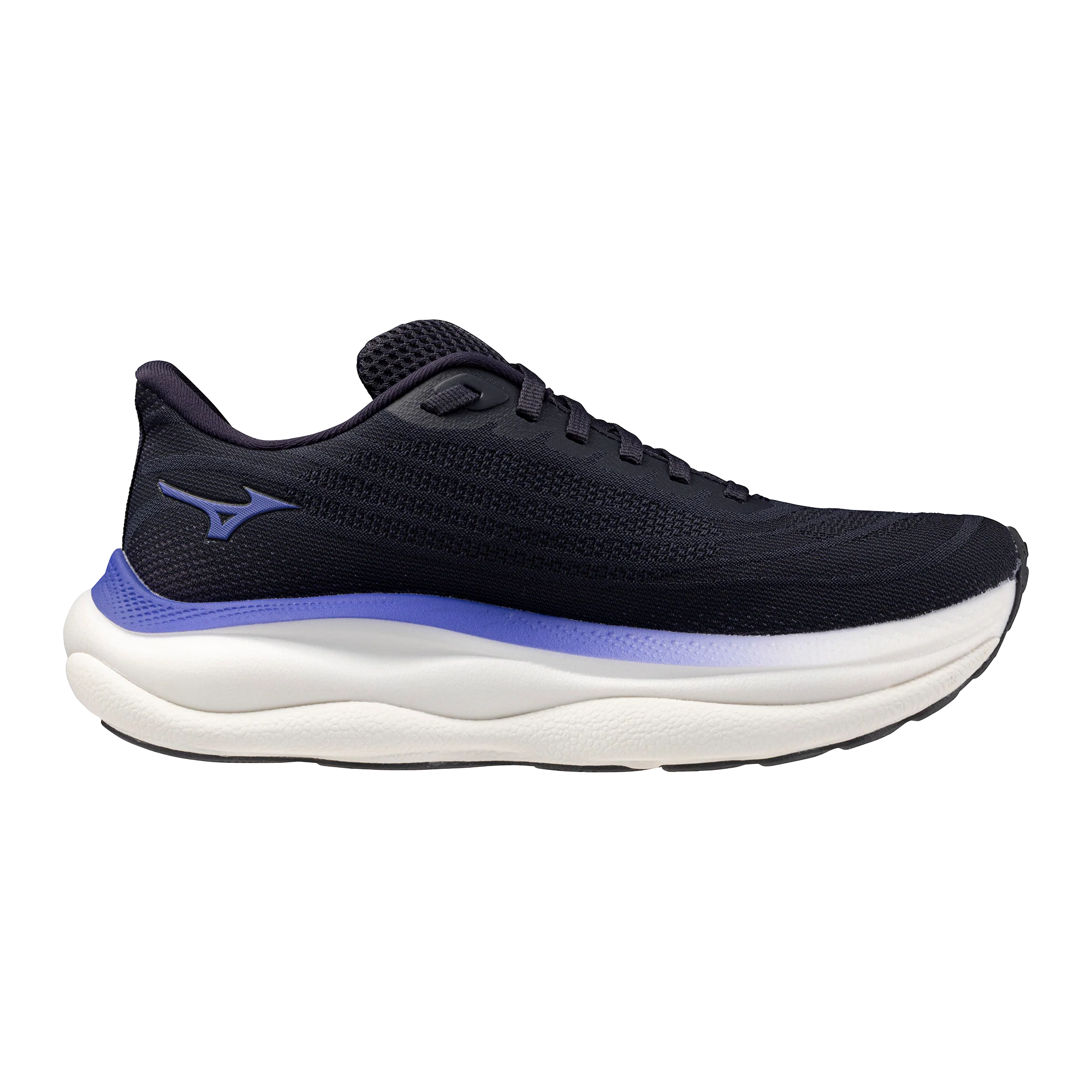 Mizuno Womens Wave Sky 9 - Odyssey Gray/Striking Coral/Iris Bloom - Neutral - AW25 - Image 4