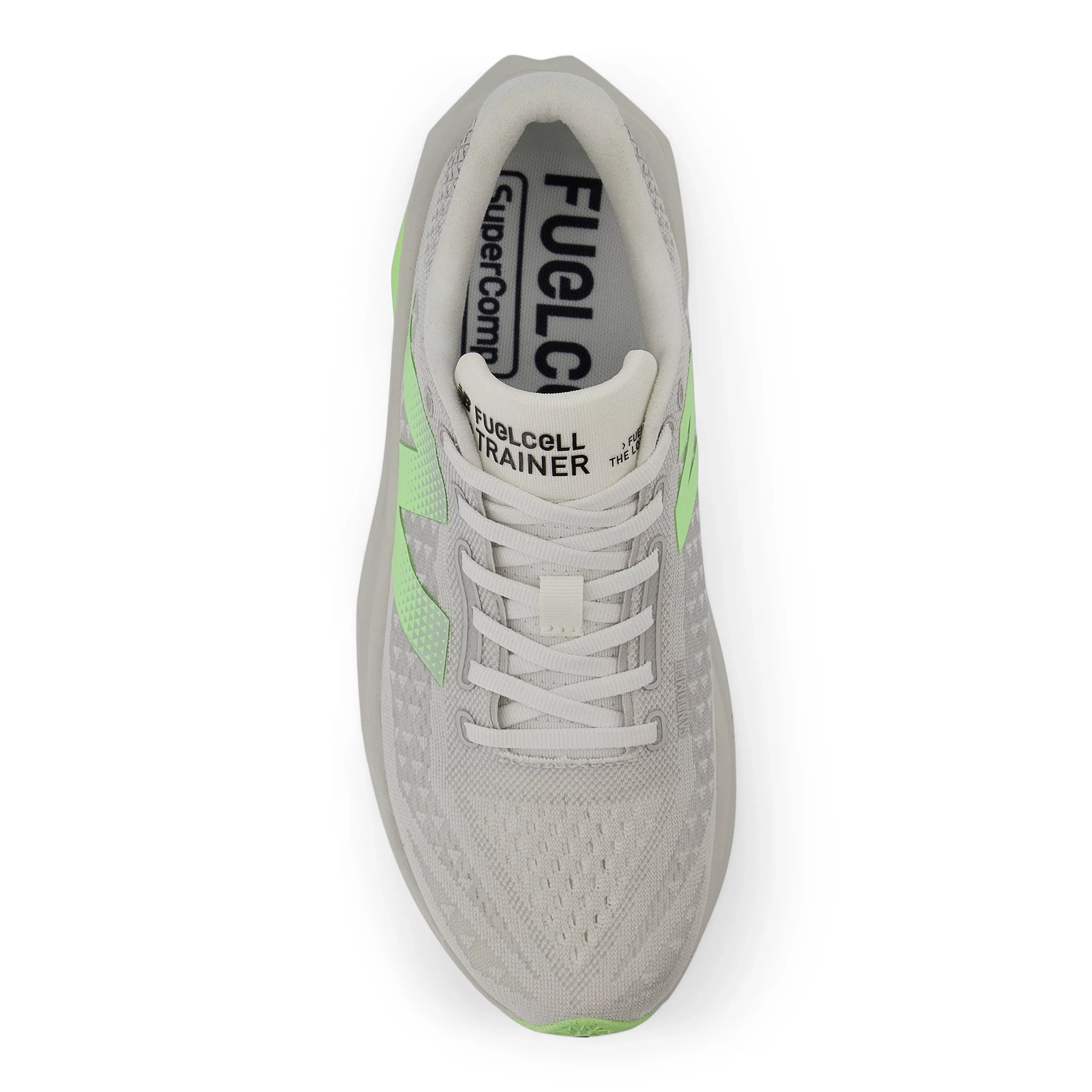 New Balance Mens FuelCell SuperComp Trainer V3 - Grey Matter/Mint Flash/Silver Metallic - Neutral - AW25 - Image 4
