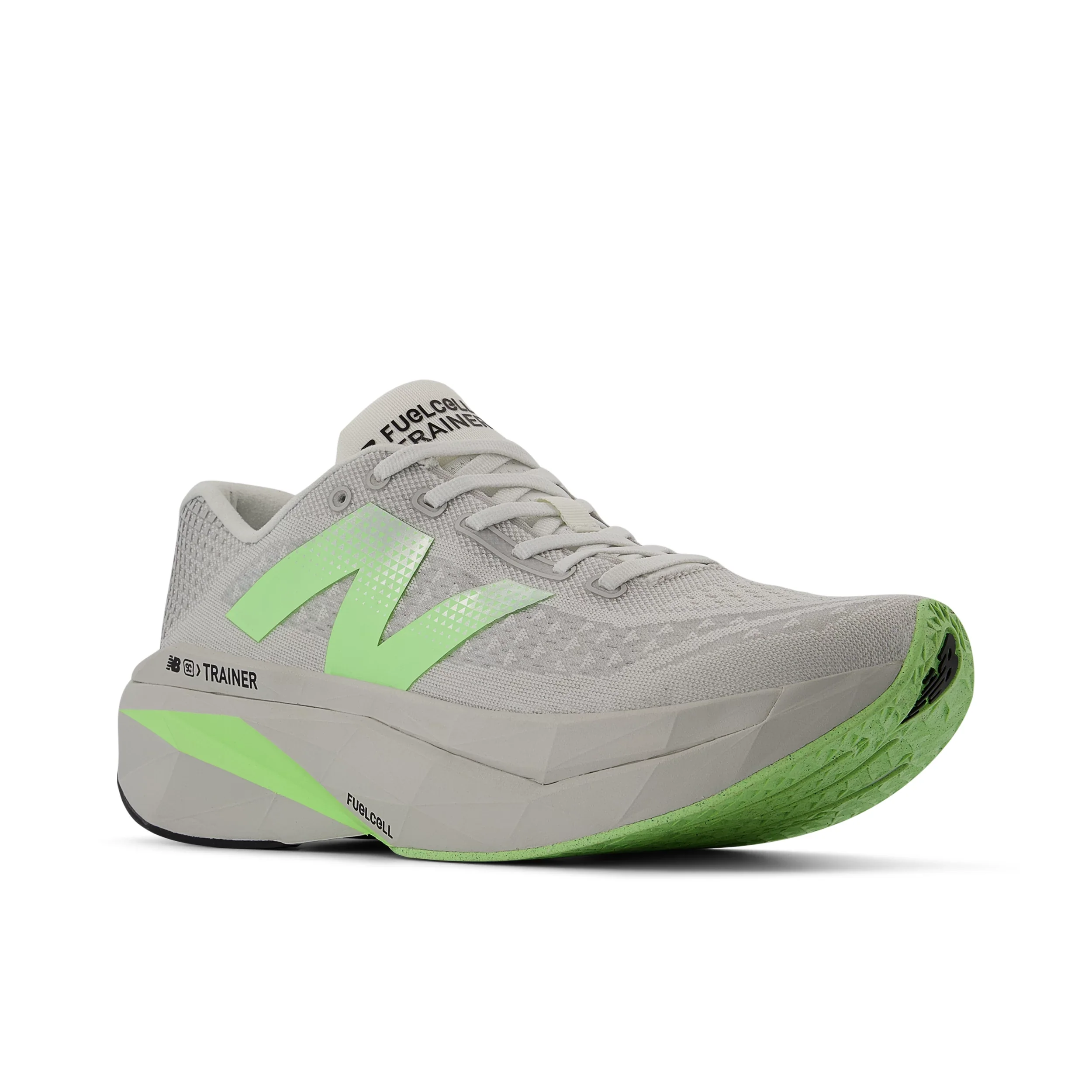 New Balance Mens FuelCell SuperComp Trainer V3 - Grey Matter/Mint Flash/Silver Metallic - Neutral - AW25 - Image 5