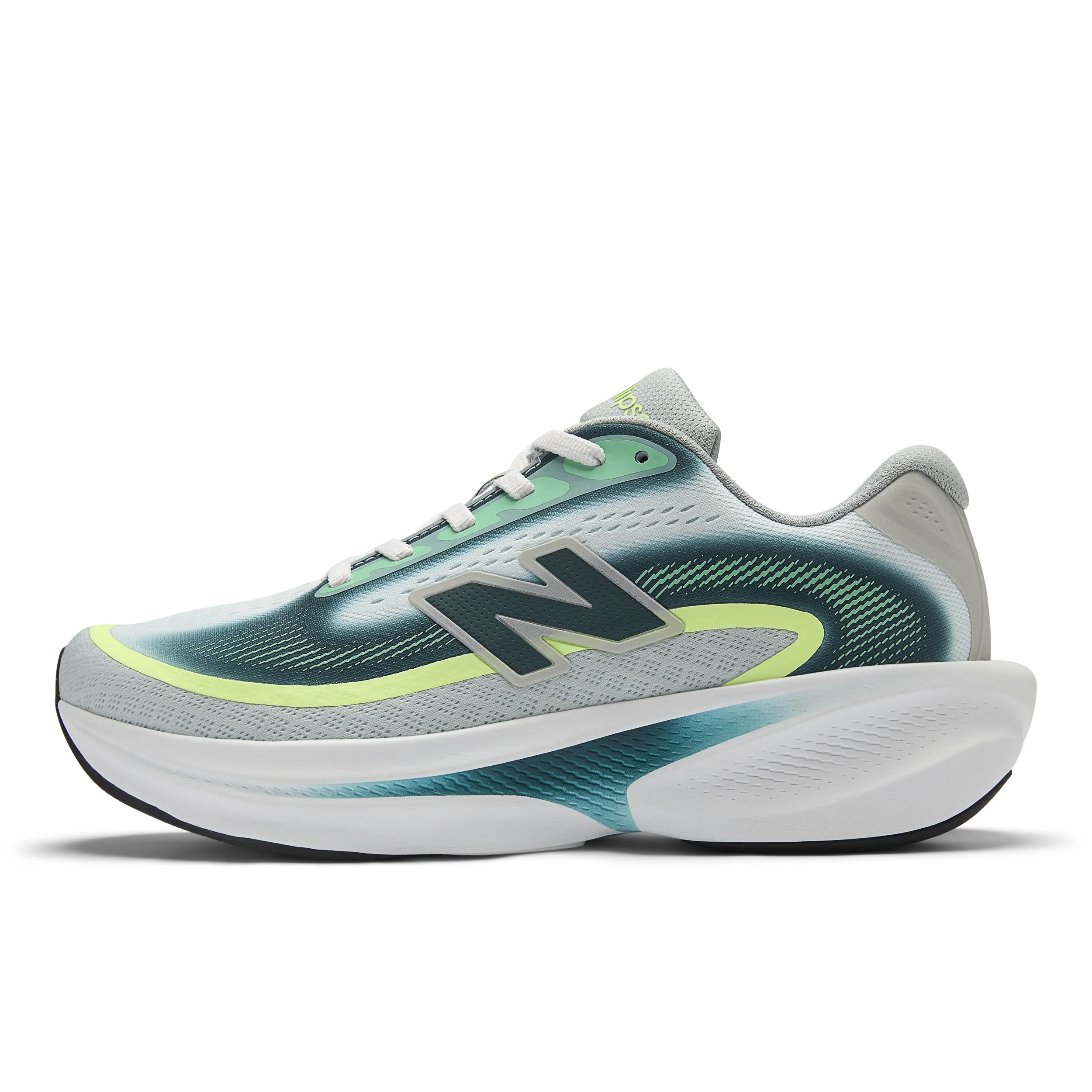 New Balance Womens Ellipse v1 Wide - D Width - Deep End/Medusa Green/Afterglow - Neutral - SS26 - Image 6