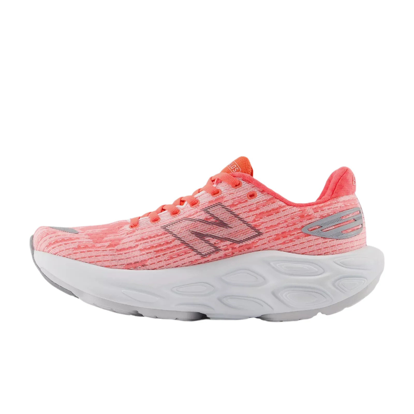 New Balance Womens Fresh Foam X Balos v1 - Urgent Red/Grey Matter/Silver - Neutral - AW25 - Image 3