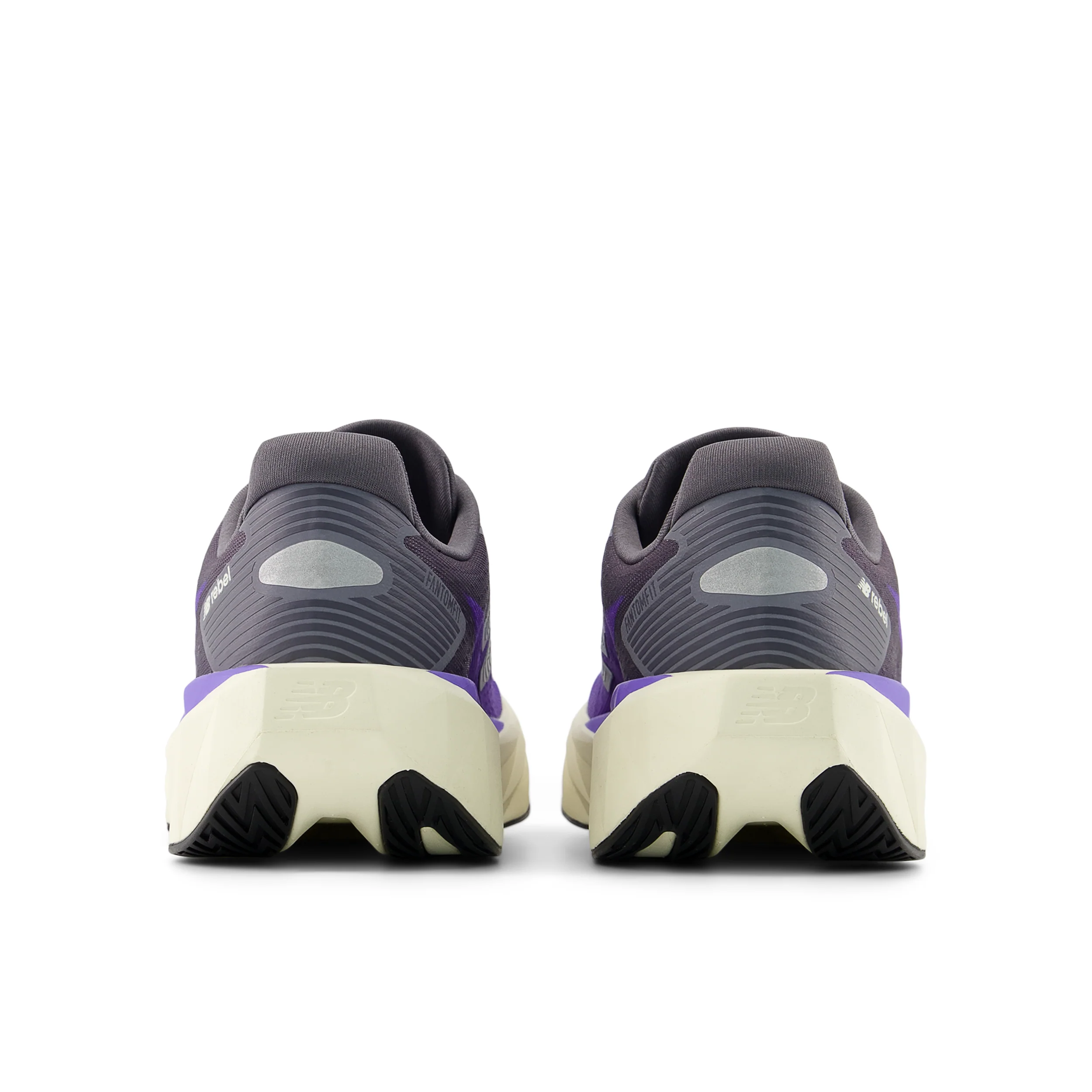 New Balance Womens FuelCell Rebel V5 Wide - D Width - Electric Indigo/Truffle Salt/Silver Metallic - Neutral - SS26 - Image 5