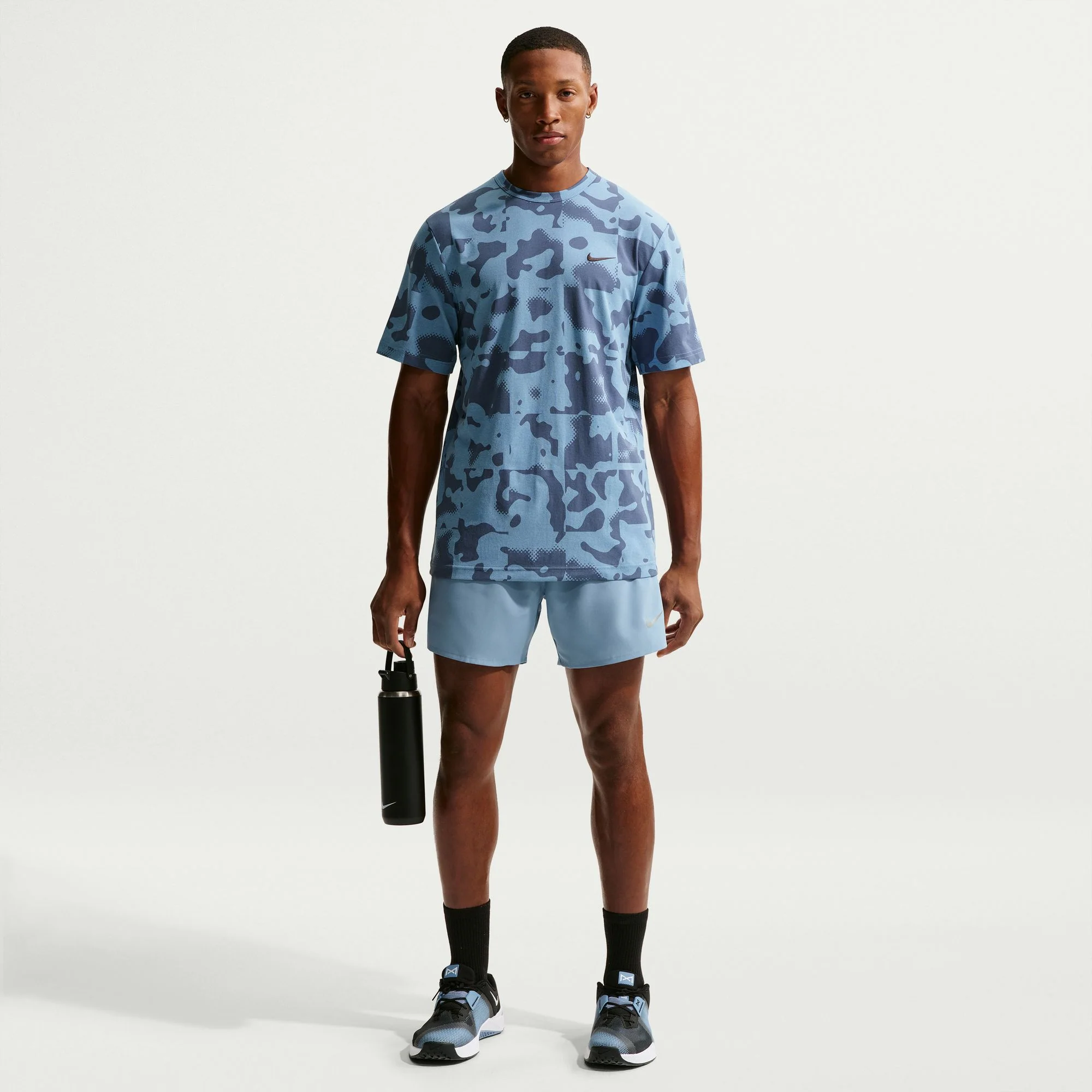 Nike Challenger Men's Dri-FIT 5" 2-in-1 Versatile Shorts - Work Blue/Reflective Silver - SP26 - Image 4