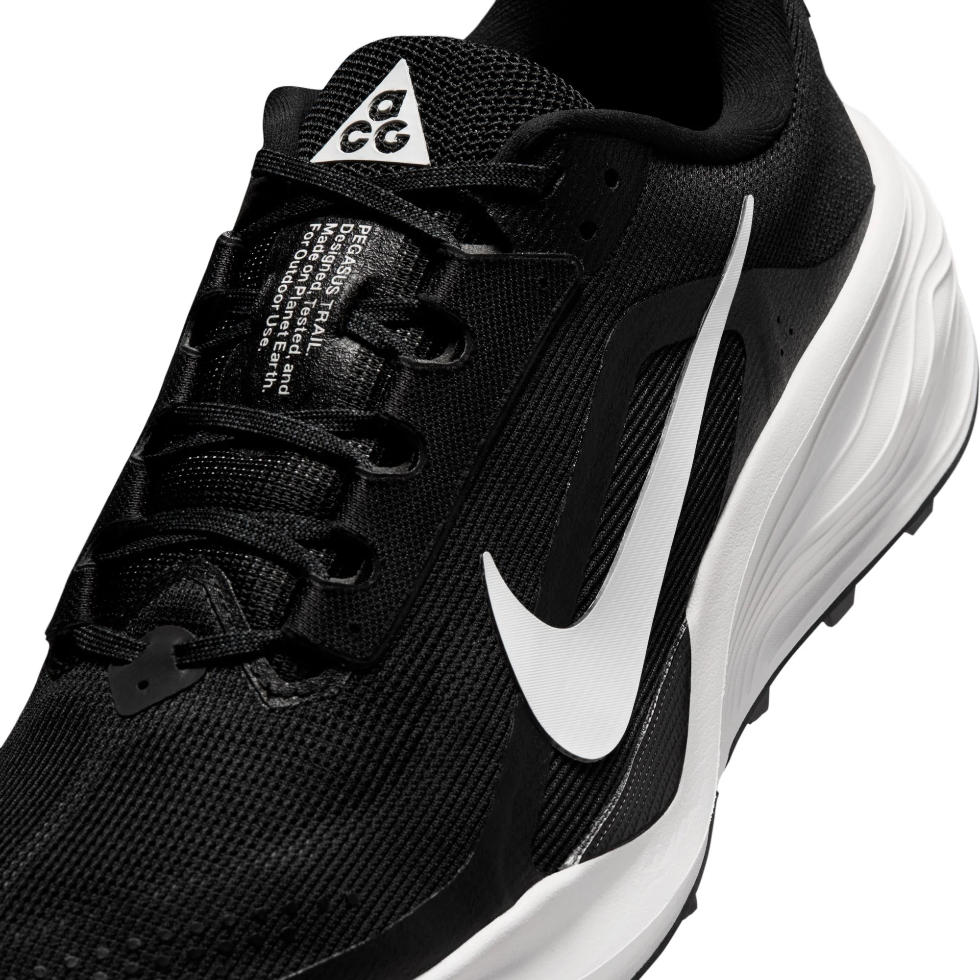 Nike Mens ACG Pegasus Trail - Black/Summit White/Anthracite - Trail - SU26 - Image 9