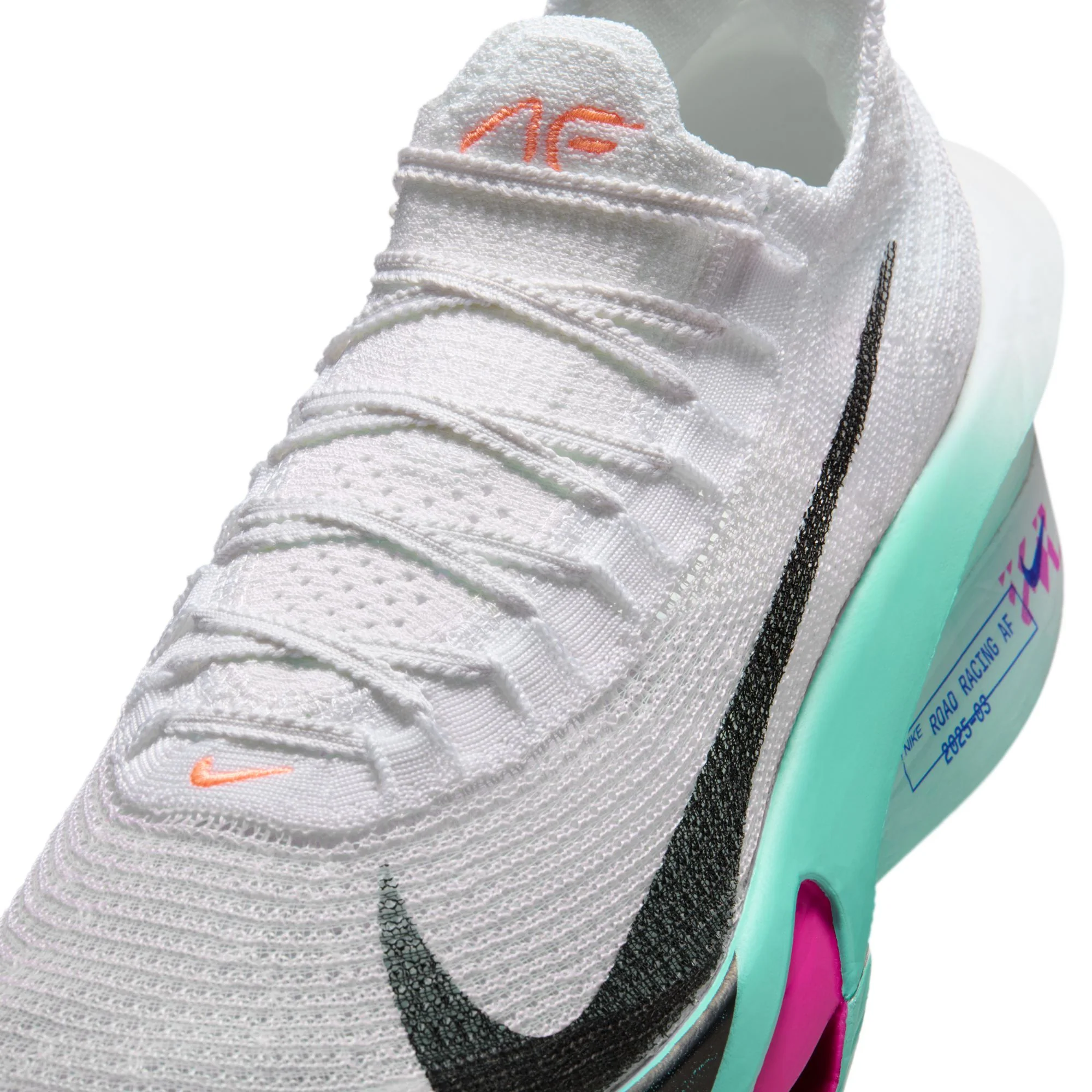 Nike Mens Alphafly 3 - White/Black/Hyper Turquoise/Concord - Neutral - HO25 - Image 10