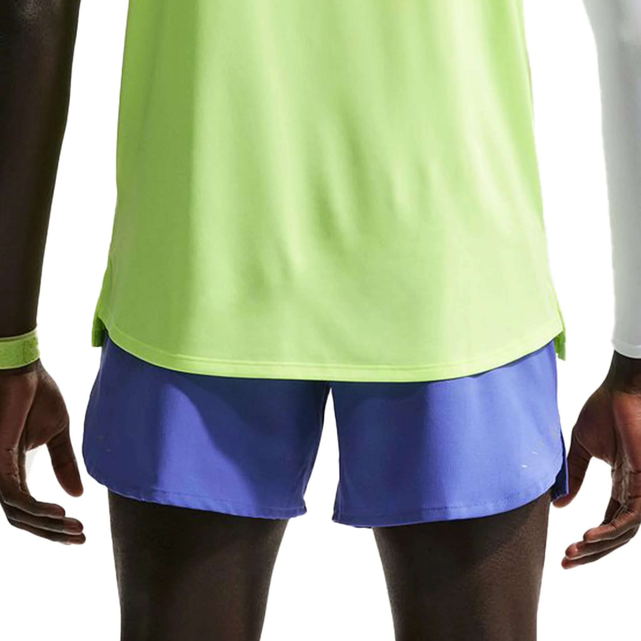 Nike Mens Dri-FIT 5" Brief-Lined Stride Short - Lapis/Reflective Silver - SP26 - Image 2