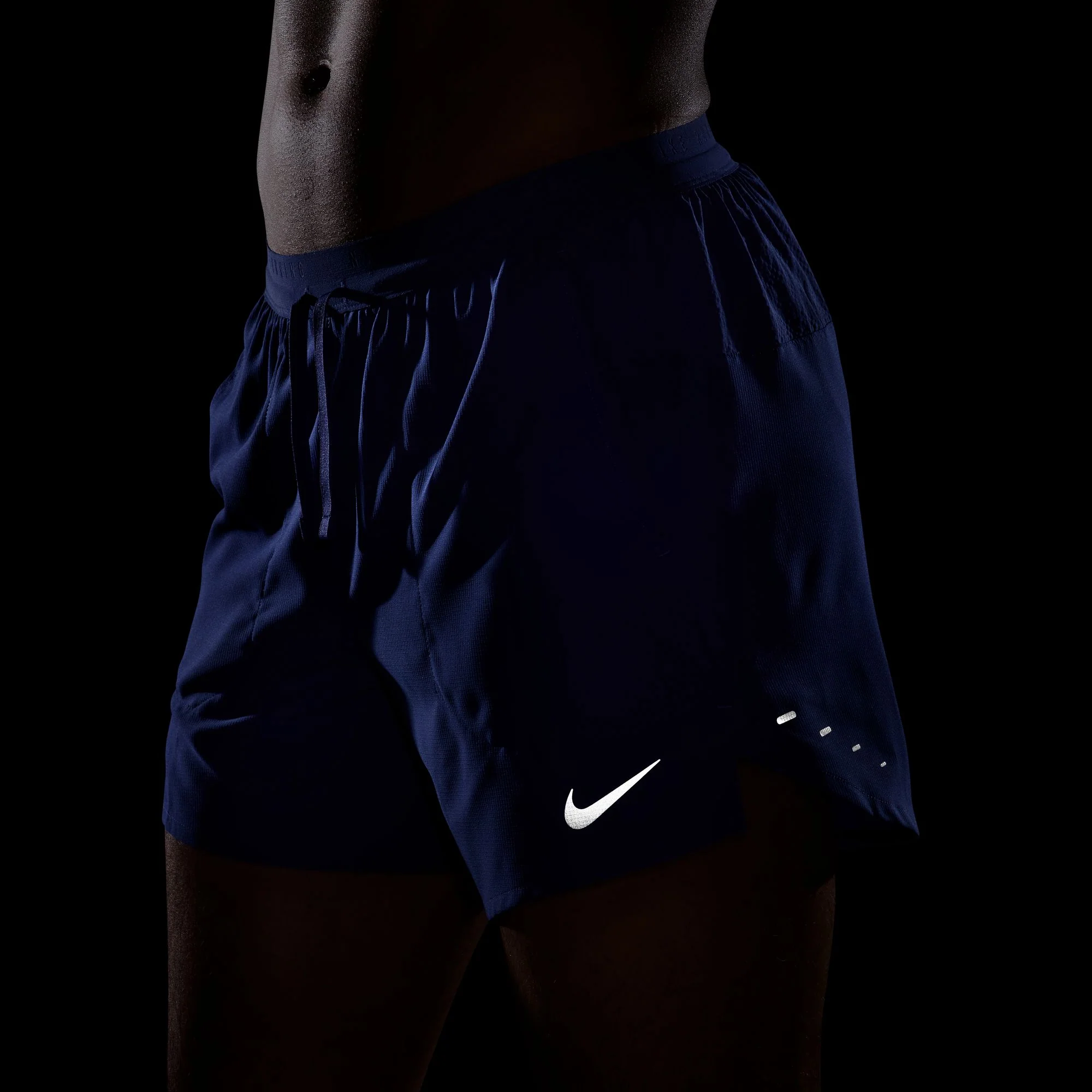 Nike Mens Dri-FIT 5" Brief-Lined Stride Short - Lapis/Reflective Silver - SP26 - Image 6
