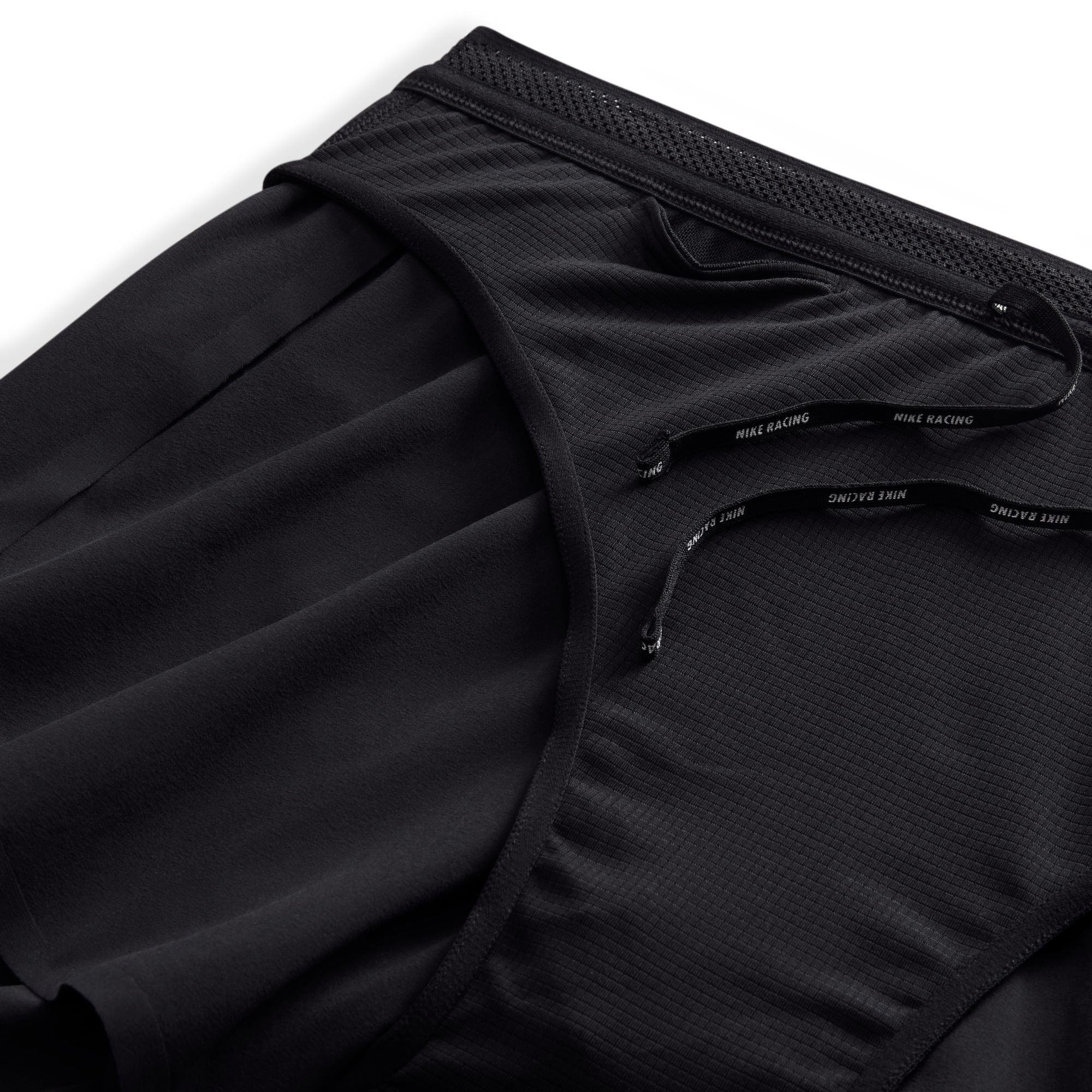 Nike Mens Dri-FIT ADV 4" Brief-Lined Aeroswift Short - Black/Summit White - Image 4