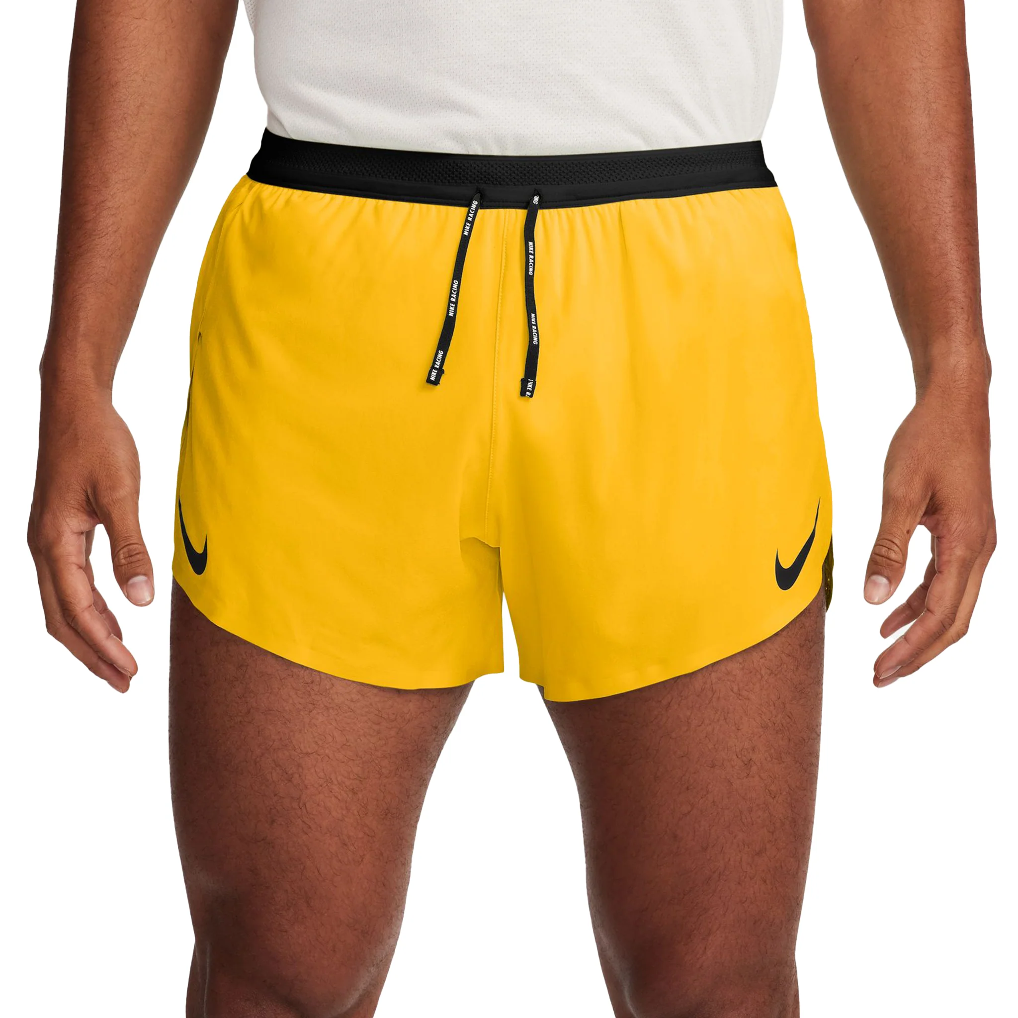 Nike Mens Dri-FIT ADV 4" Brief-Lined Aeroswift Short - Laser Oranger/Black - SP26