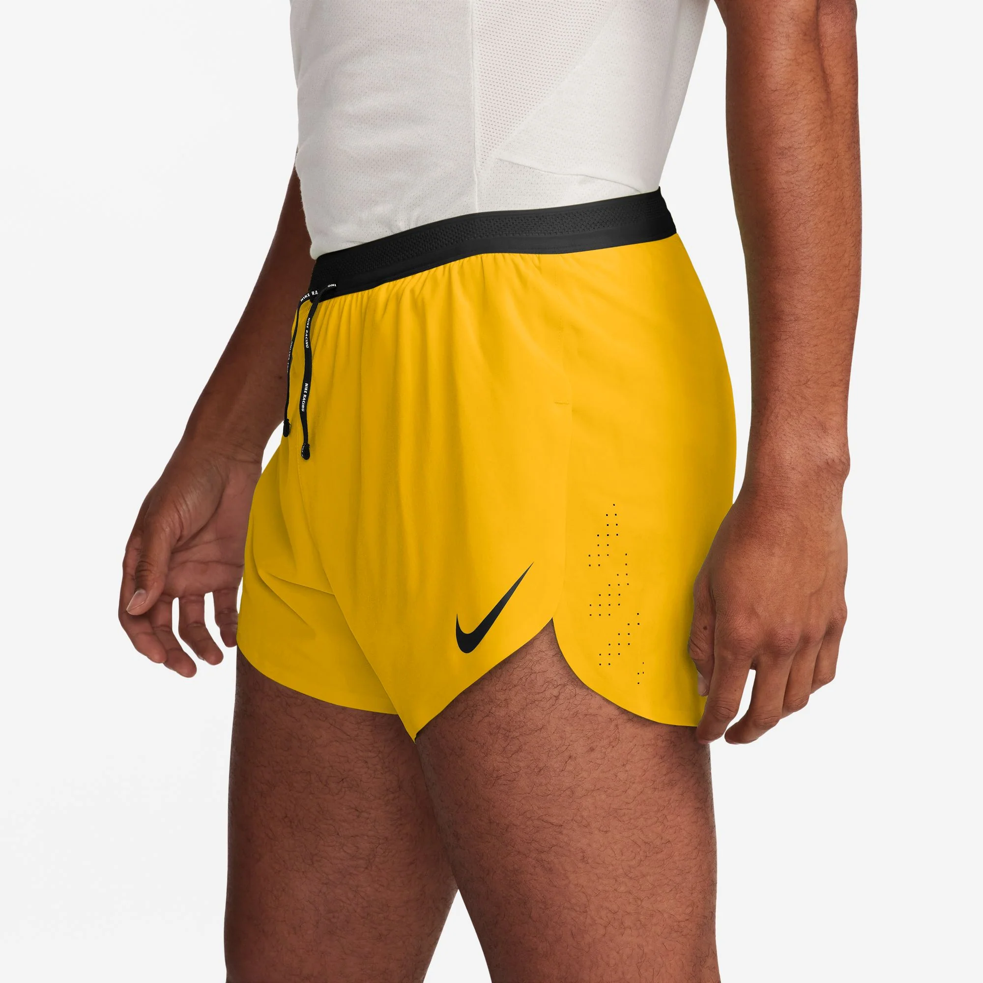 Nike Mens Dri-FIT ADV 4" Brief-Lined Aeroswift Short - Laser Oranger/Black - SP26 - Image 3