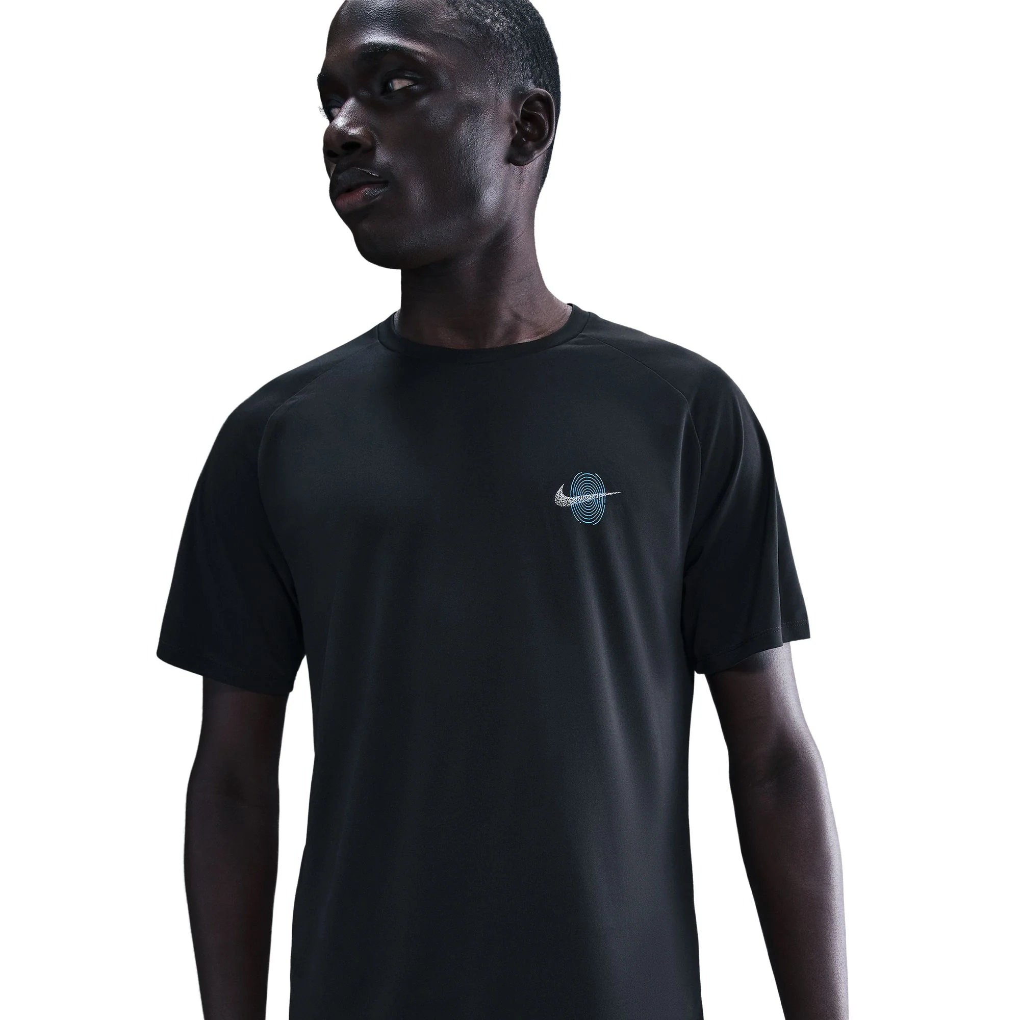 Nike Mens Stride Energy SS Tee - Black - FA25