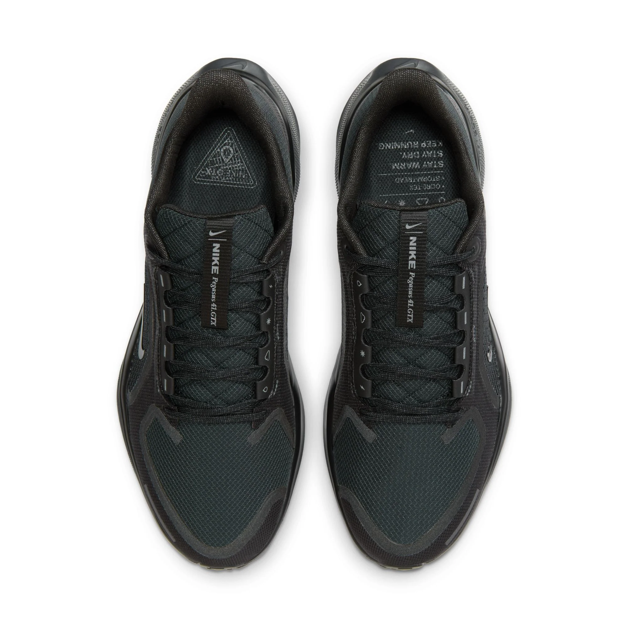 Nike Mens Pegasus 41 GTX - Black/Black/Anthracite - Neutral - Image 6