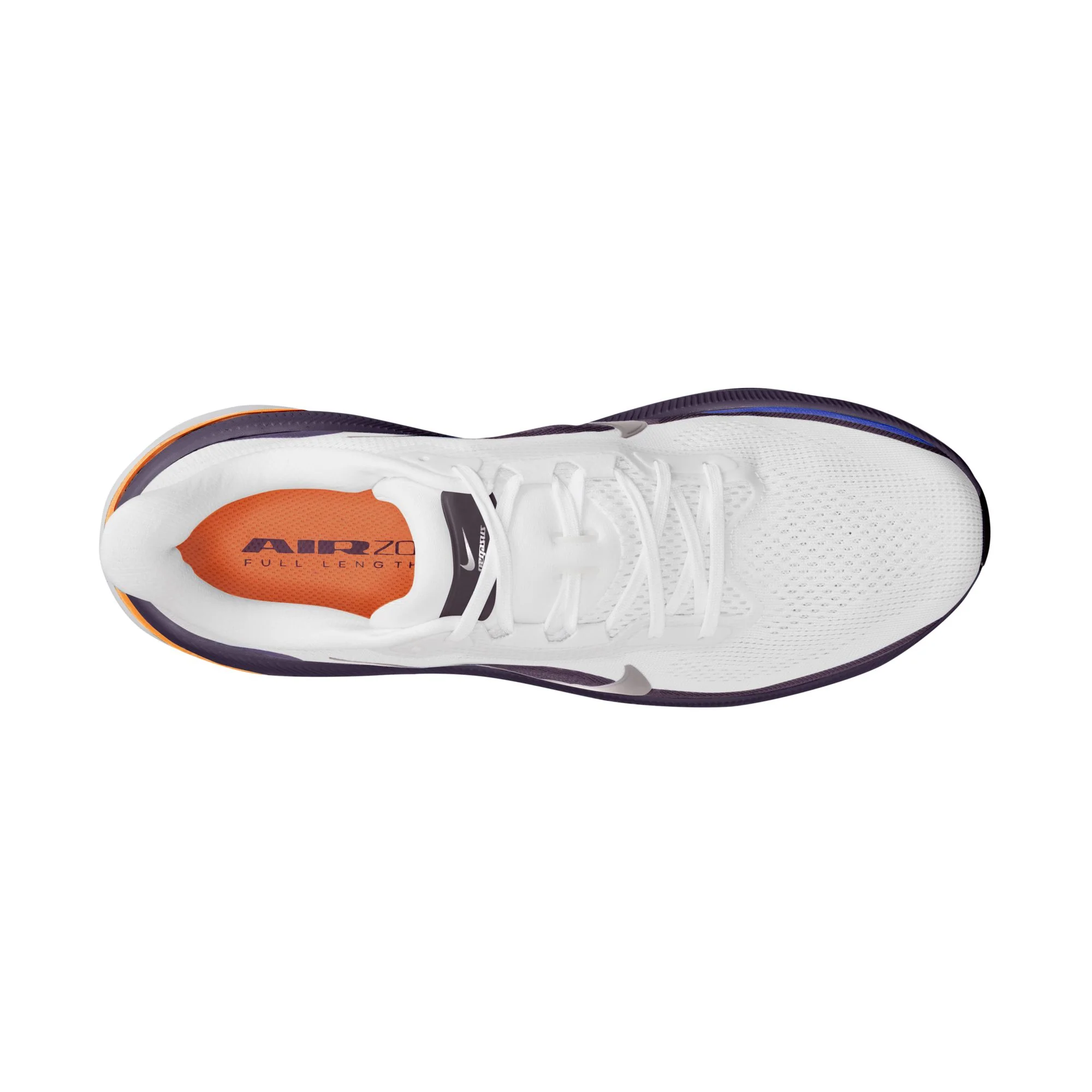 Nike Mens Pegasus 42 - White/Metallic Silver/Lapis/Total Orange - Neutral - SU26 - Image 4