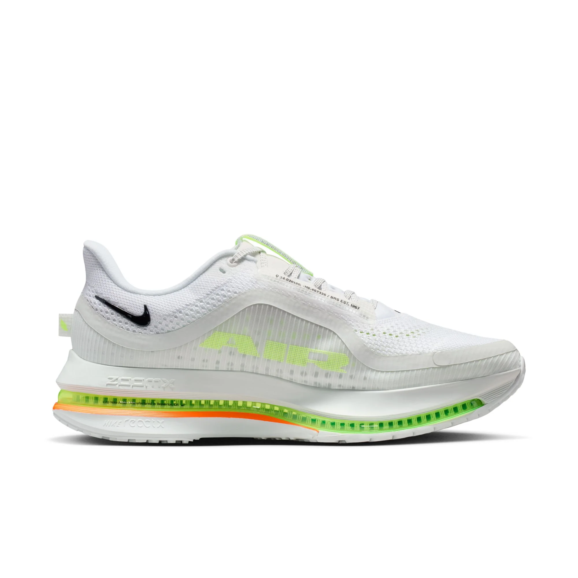 Nike Mens Pegasus Premium - White/Black/Off White/Volt - Neutral - SP26 - Image 5
