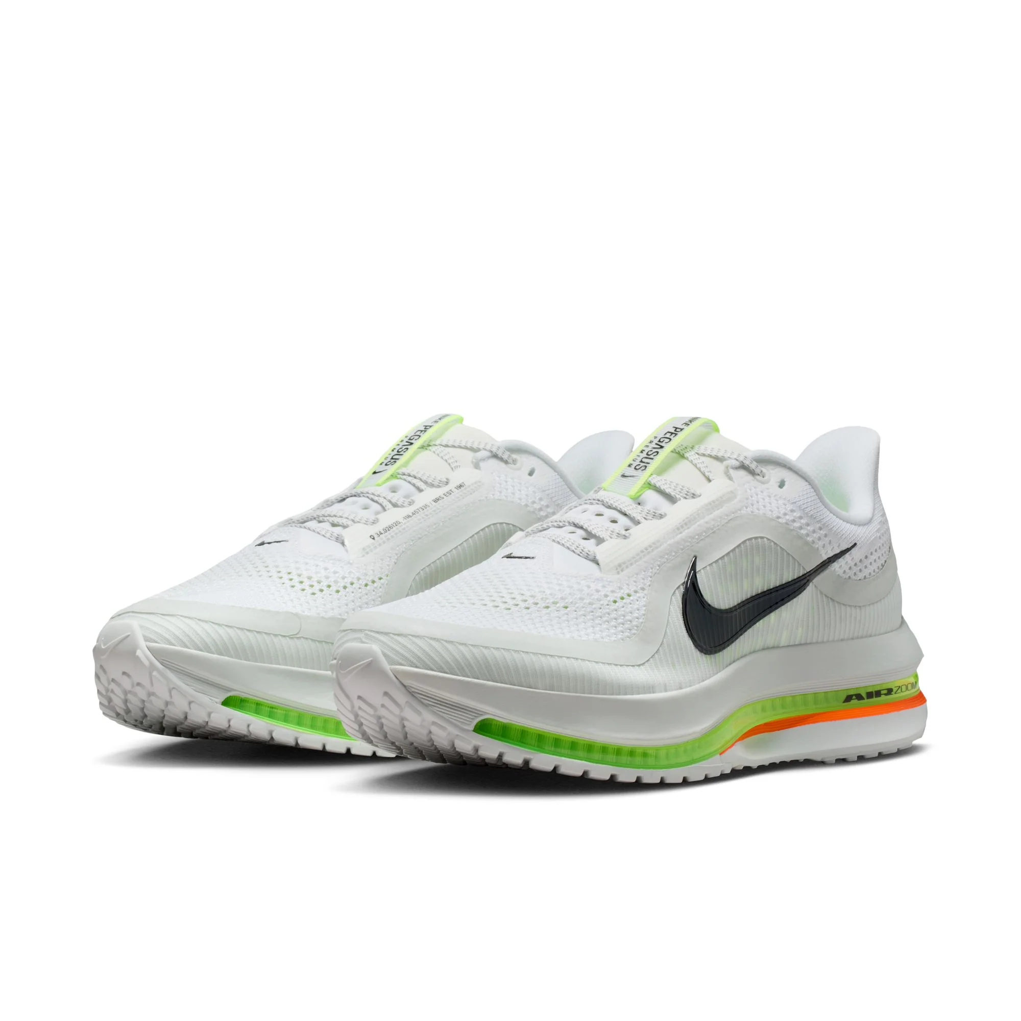 Nike Mens Pegasus Premium - White/Black/Off White/Volt - Neutral - SP26 - Image 8