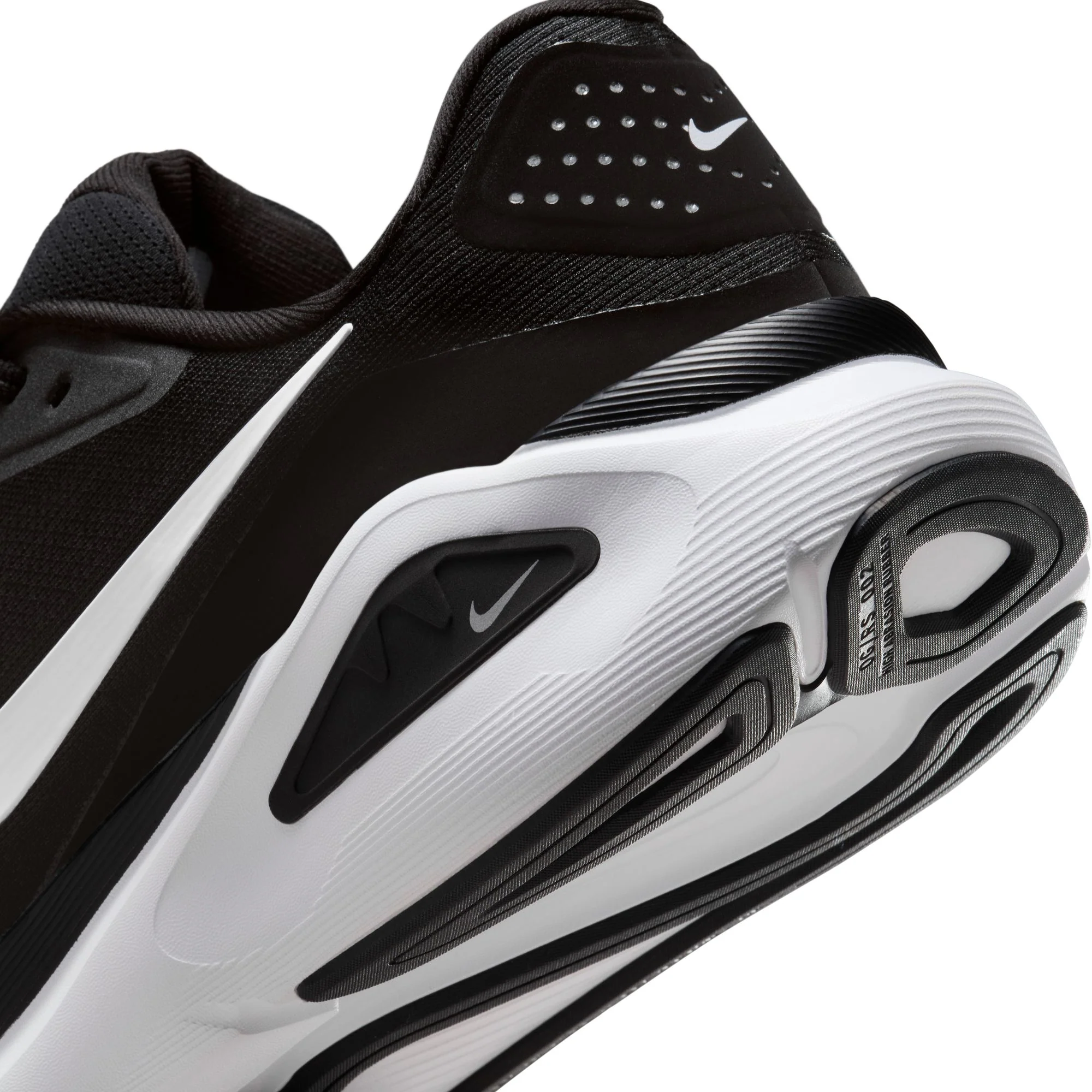 Nike Mens Structure 26 - Black/White/Cool Grey/Metallic Silver - Stability - SU25 - Image 10