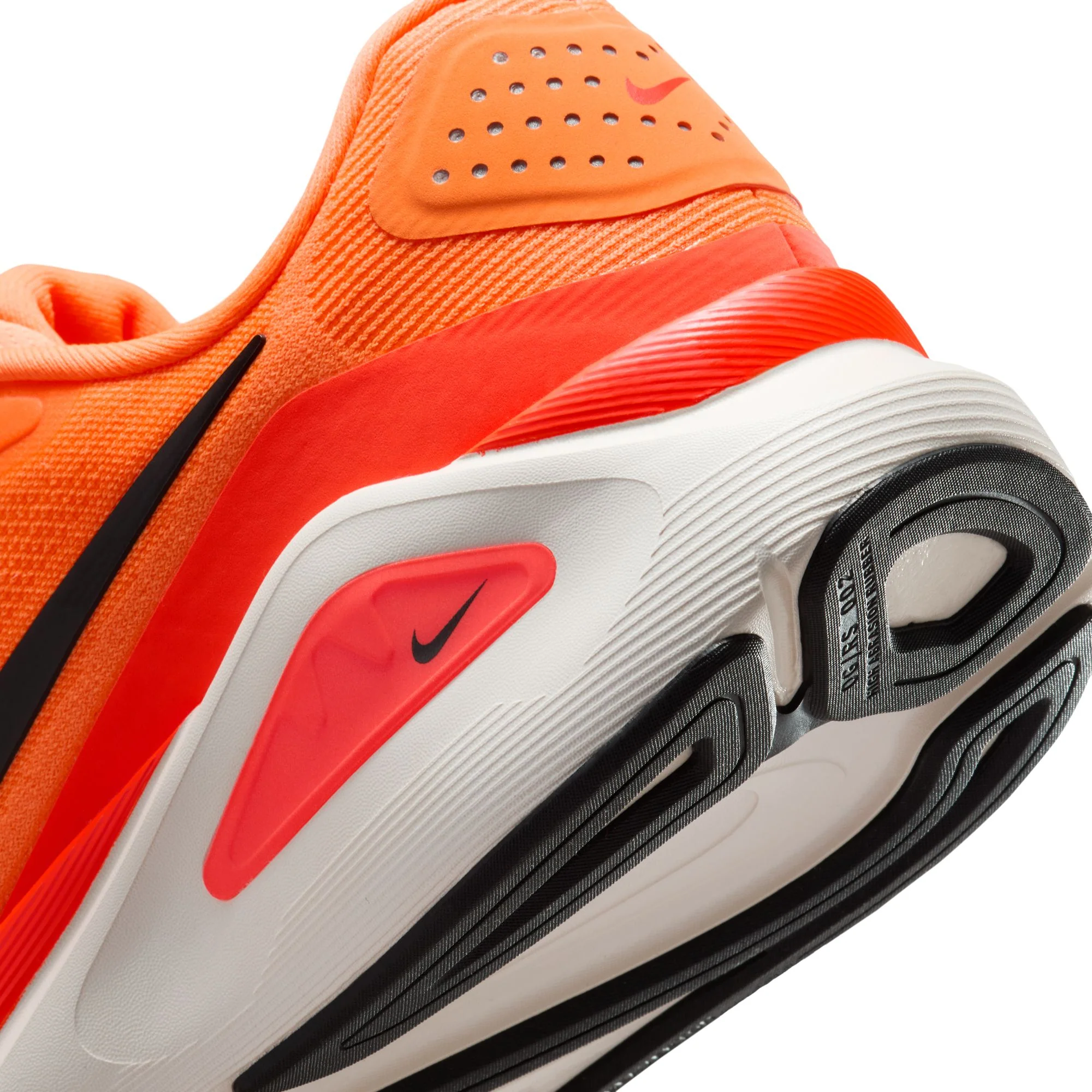 Nike Mens Structure 26 - Total Orange/Black/Total Crimson - Stability - SU25 - Image 11