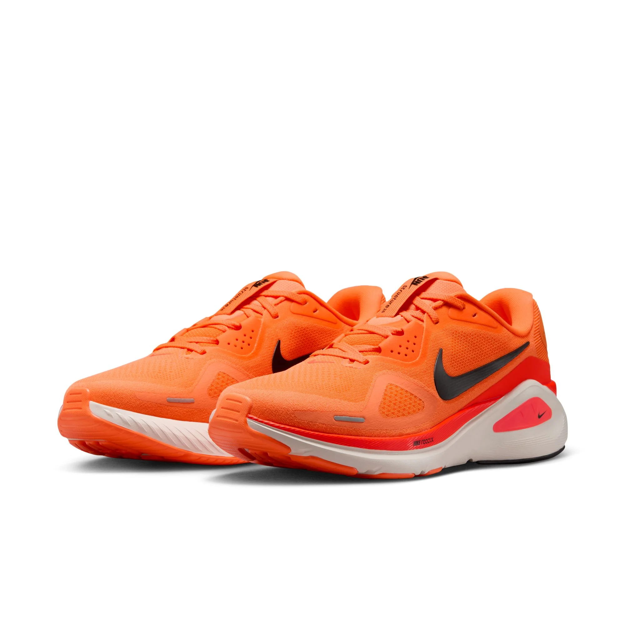 Nike Mens Structure 26 - Total Orange/Black/Total Crimson - Stability - SU25 - Image 5