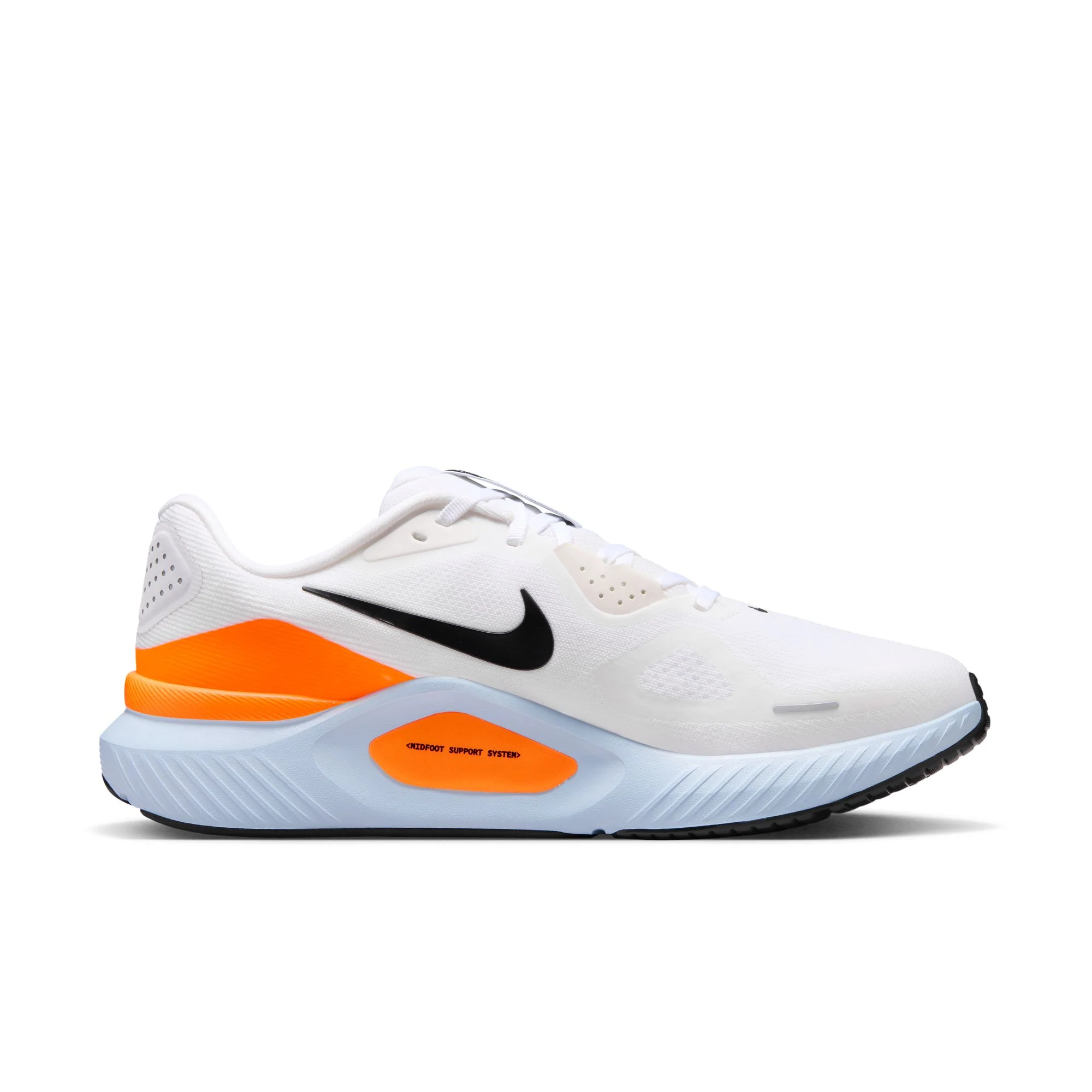 Nike Mens Structure 26 - White/Black/Hydrogen Blue/Total Orange - Stability - SU26 - Image 5