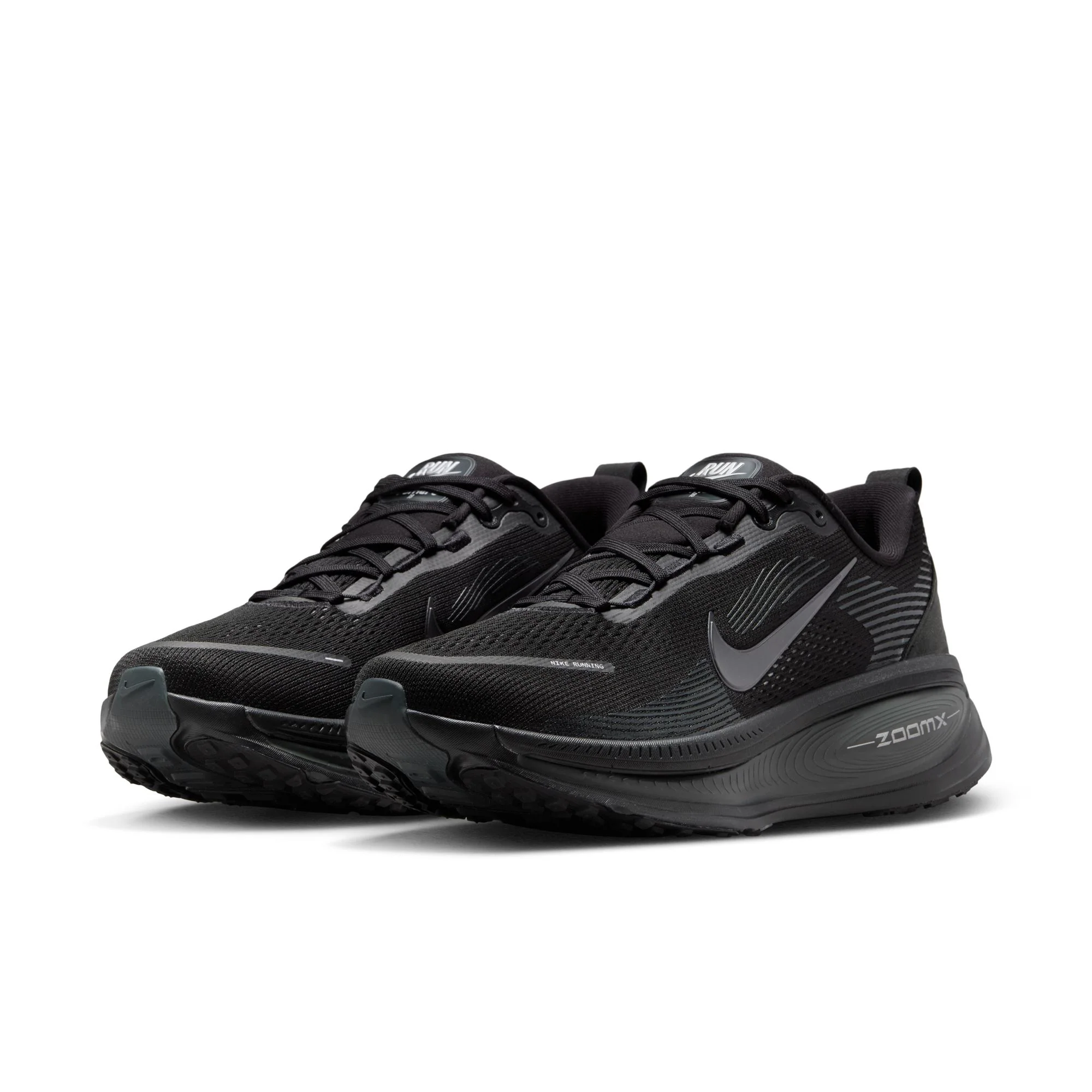 Nike Mens Vomero 18 - Black/Dark Smoke Grey/Black- Neutral - SP25 - Image 6
