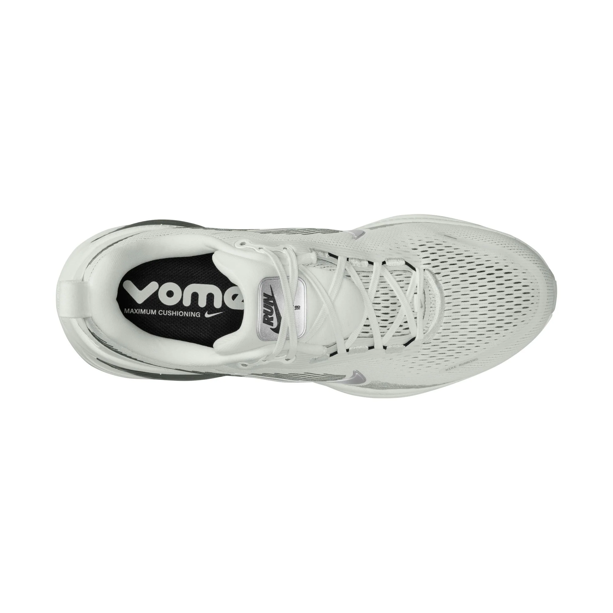 Nike Mens Vomero 18 - Summit White/Metallic Silver/Black - Neutral - SU26 - Image 4