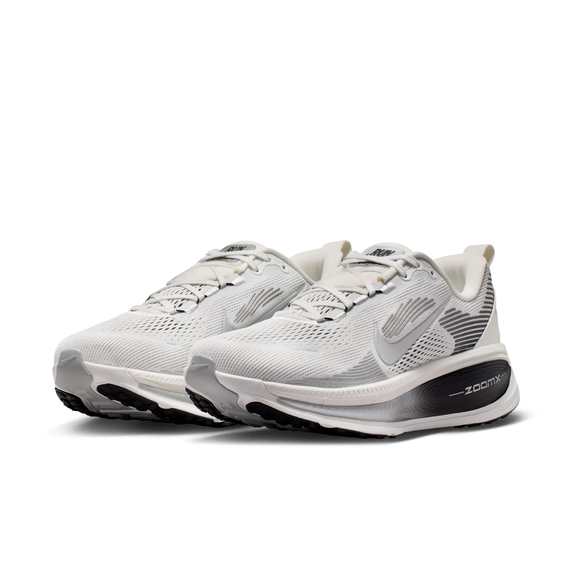 Nike Mens Vomero 18 - Summit White/Metallic Silver/Black - Neutral - SU26 - Image 7