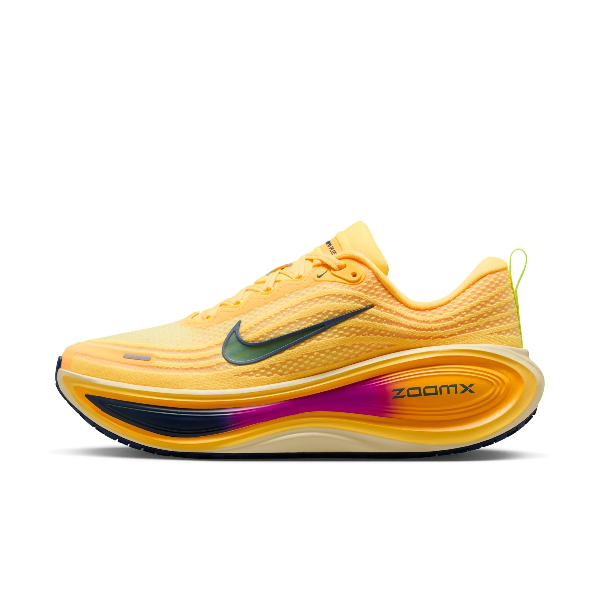 Nike Mens Vomero Plus - Citron Pulse/Blue Void/Alabaster - Neutral - SP26 - Image 7