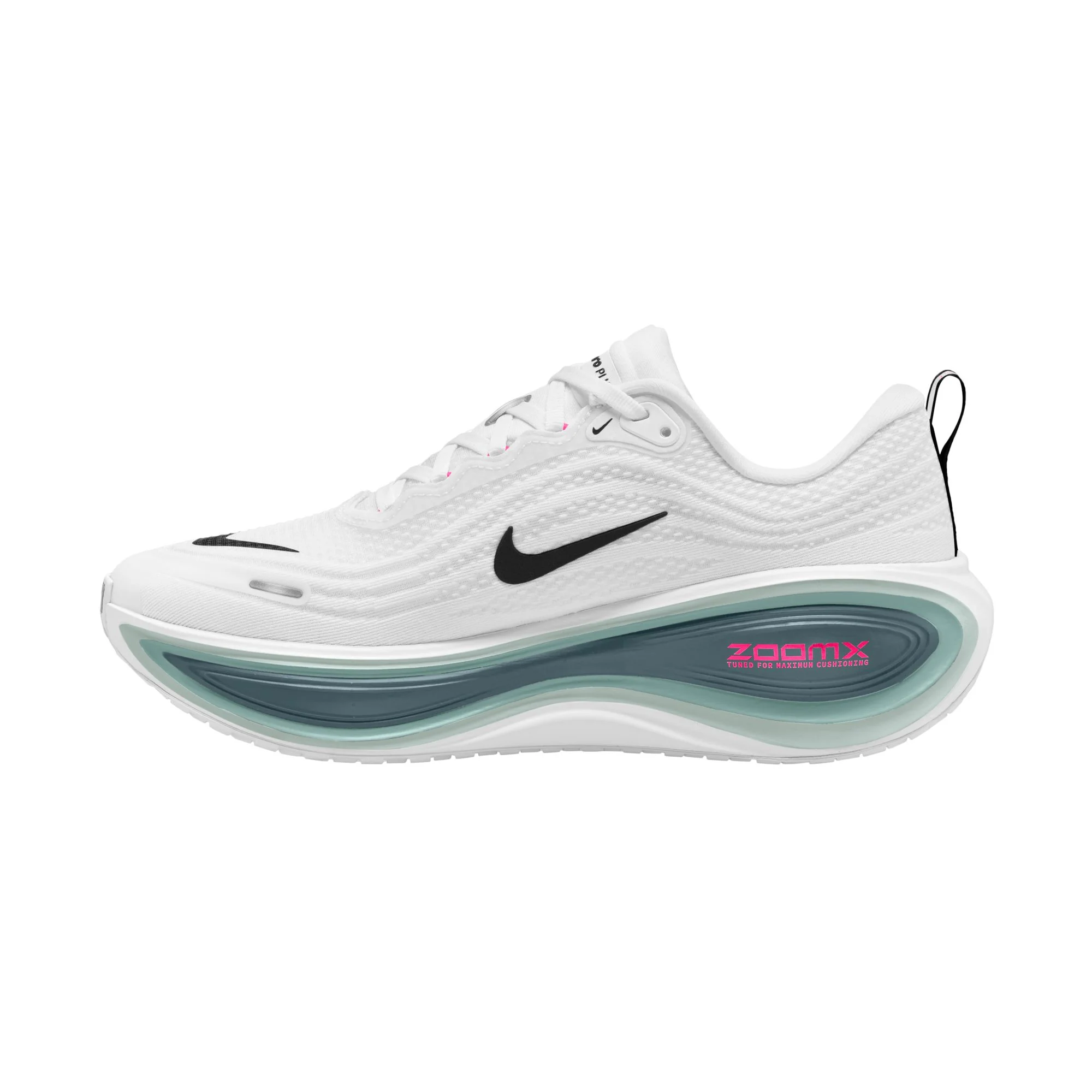 Nike Mens Vomero Plus - White/Black/Mineral Slate/Hyper Pink - Neutral - SU26 - Image 3